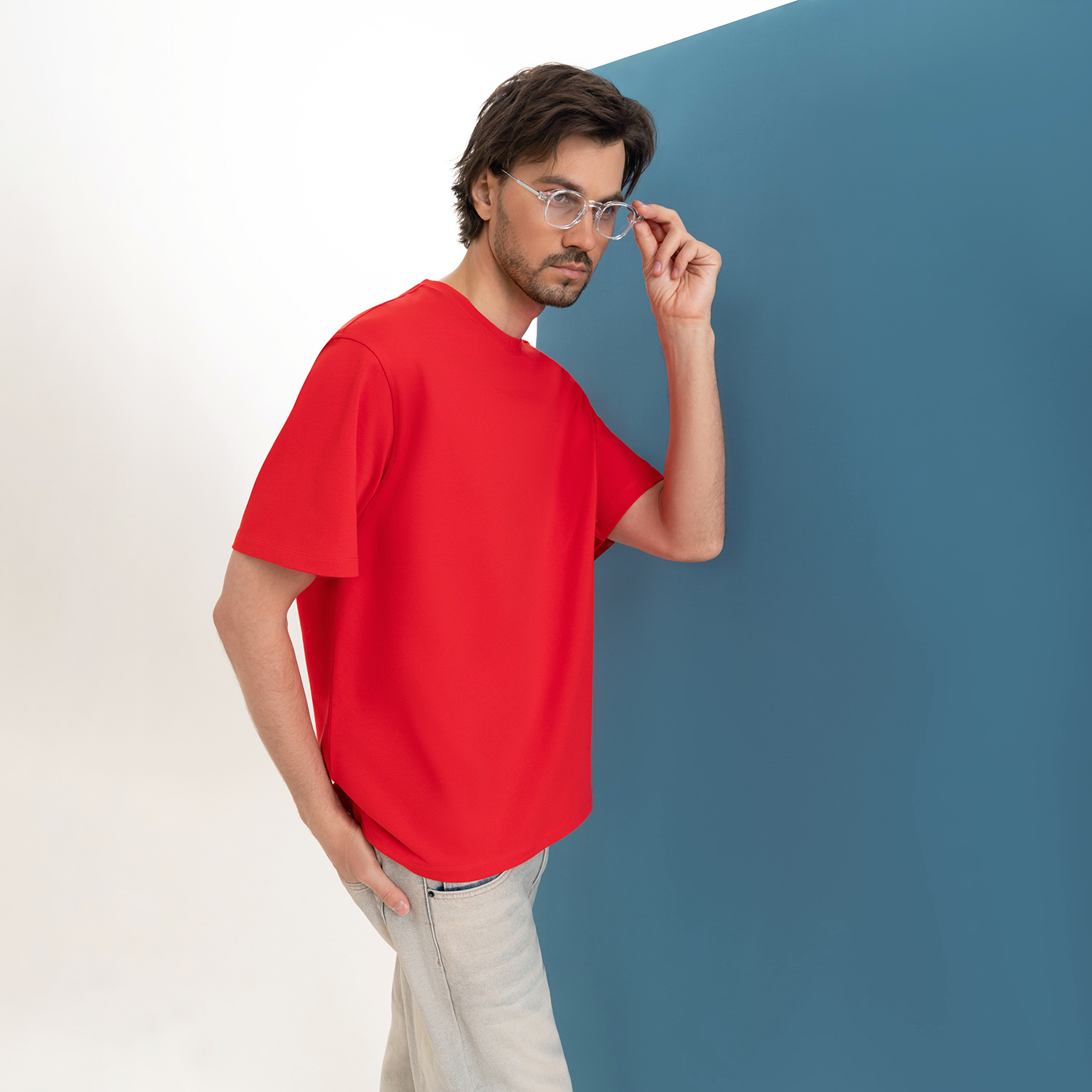 Футболка унисекс RUST NEO, 240 гр., красный, размер 3XL/4XL / 