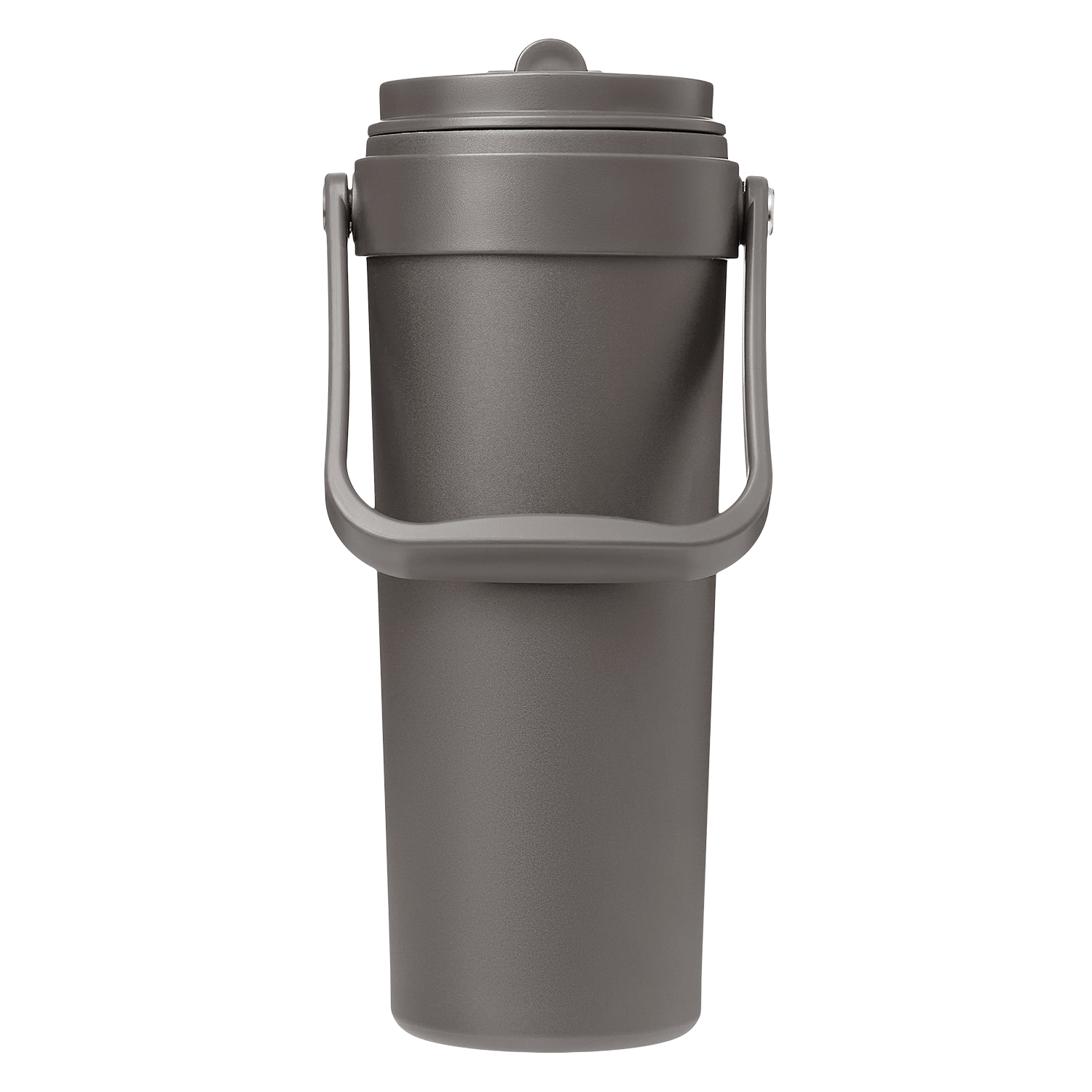 Термокружка вакуумная Solo, серая / 