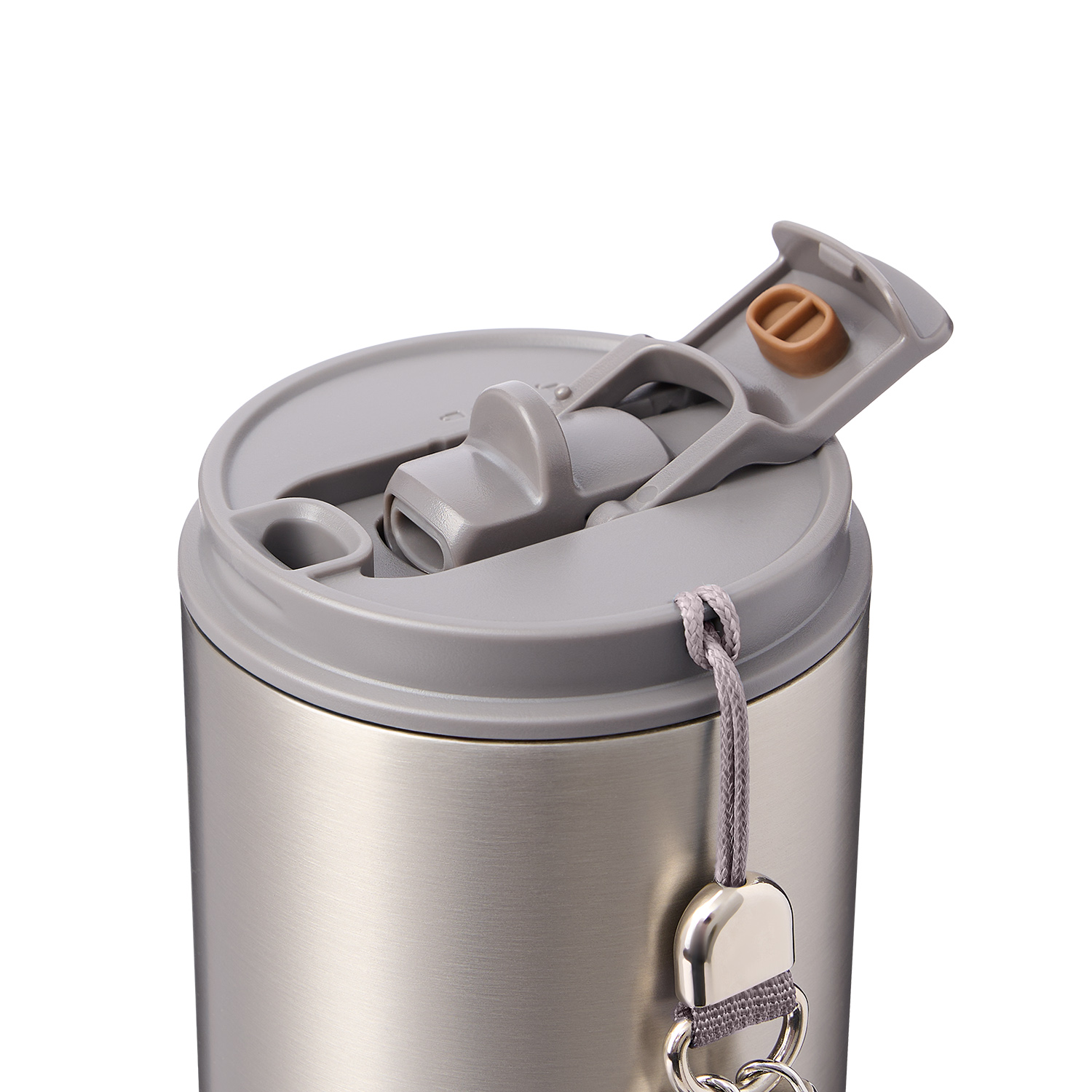 Термокружка вакуумная Avenue, серая / 