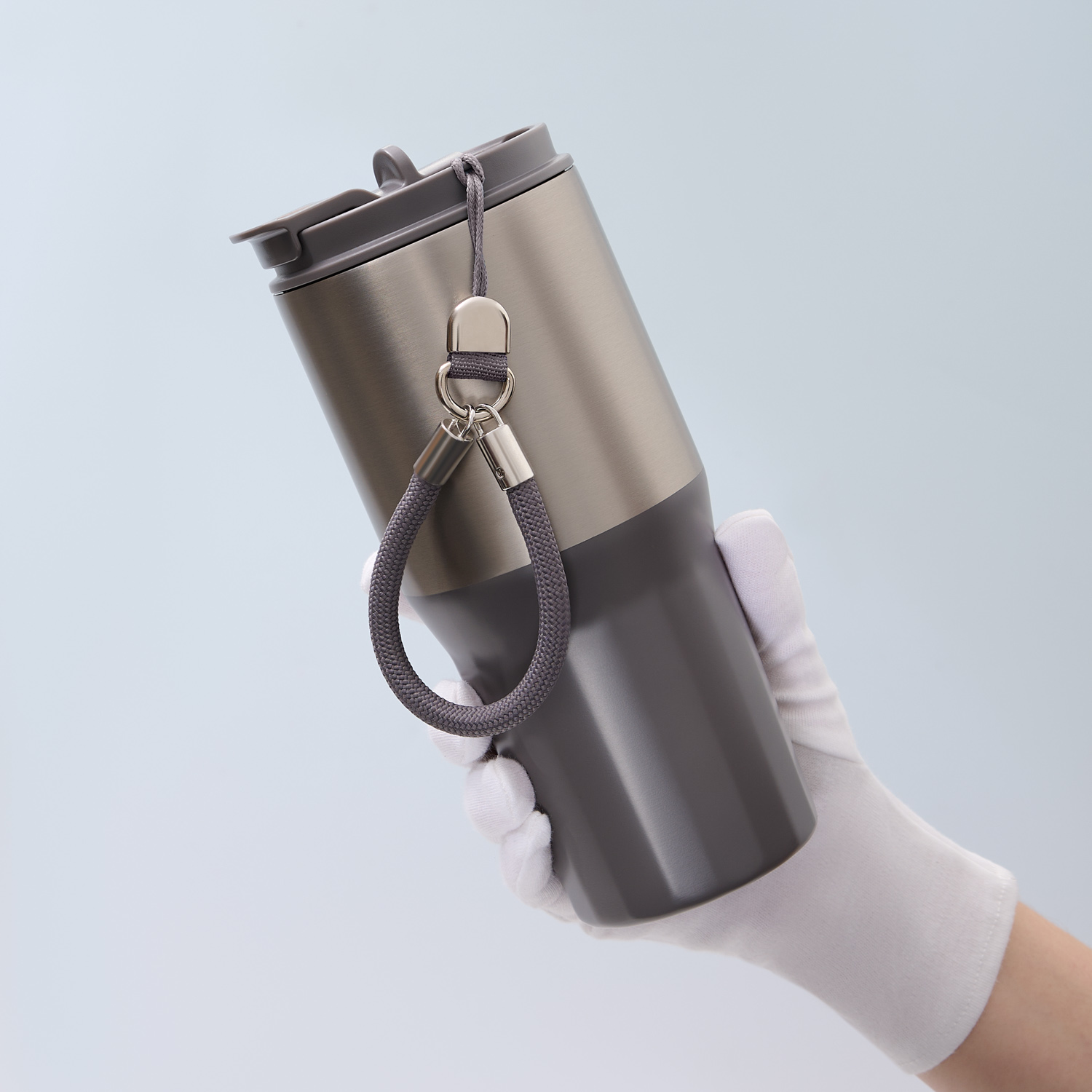 Термокружка вакуумная Avenue, серая / 