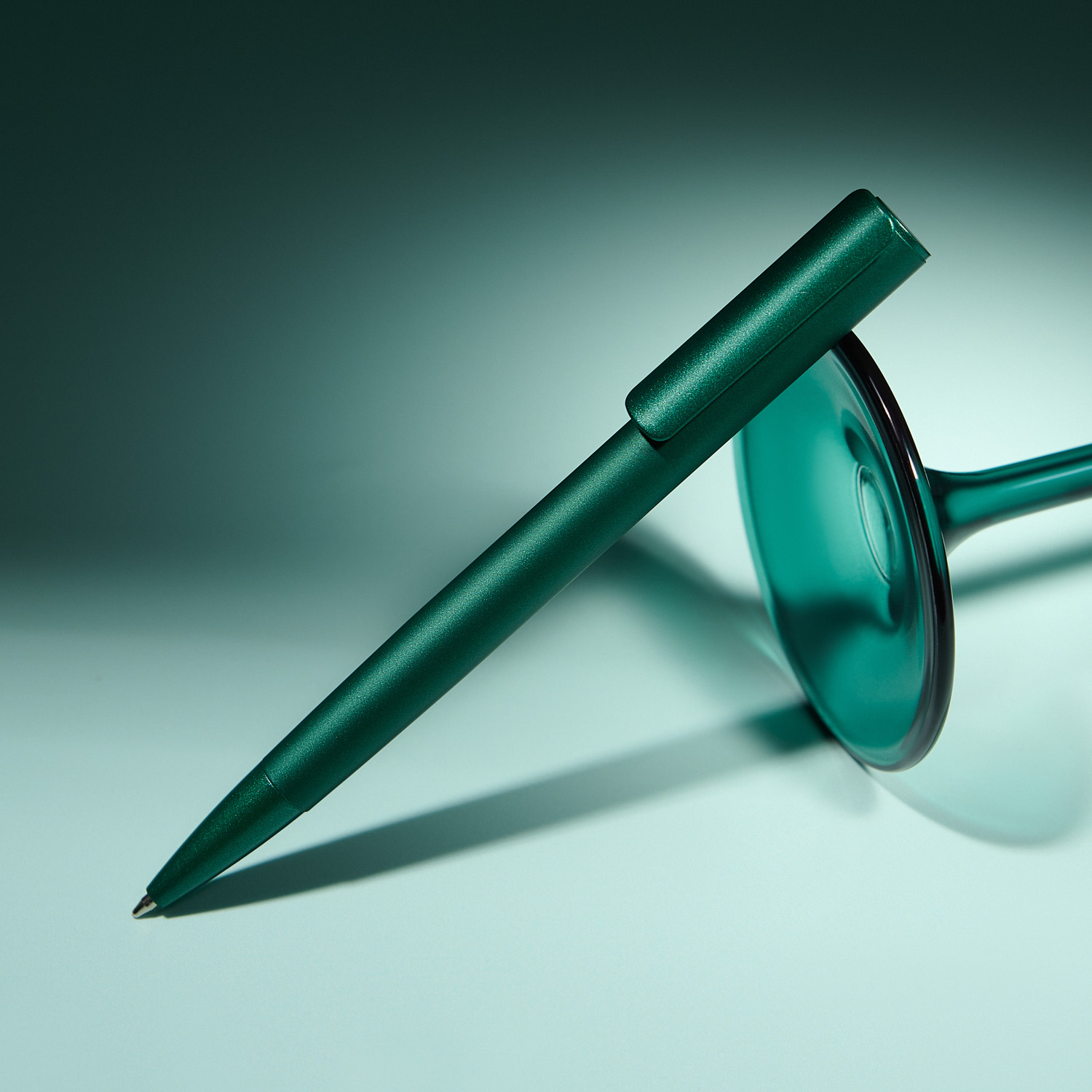 Шариковая ручка Аспен (Aspen), зеленая / 