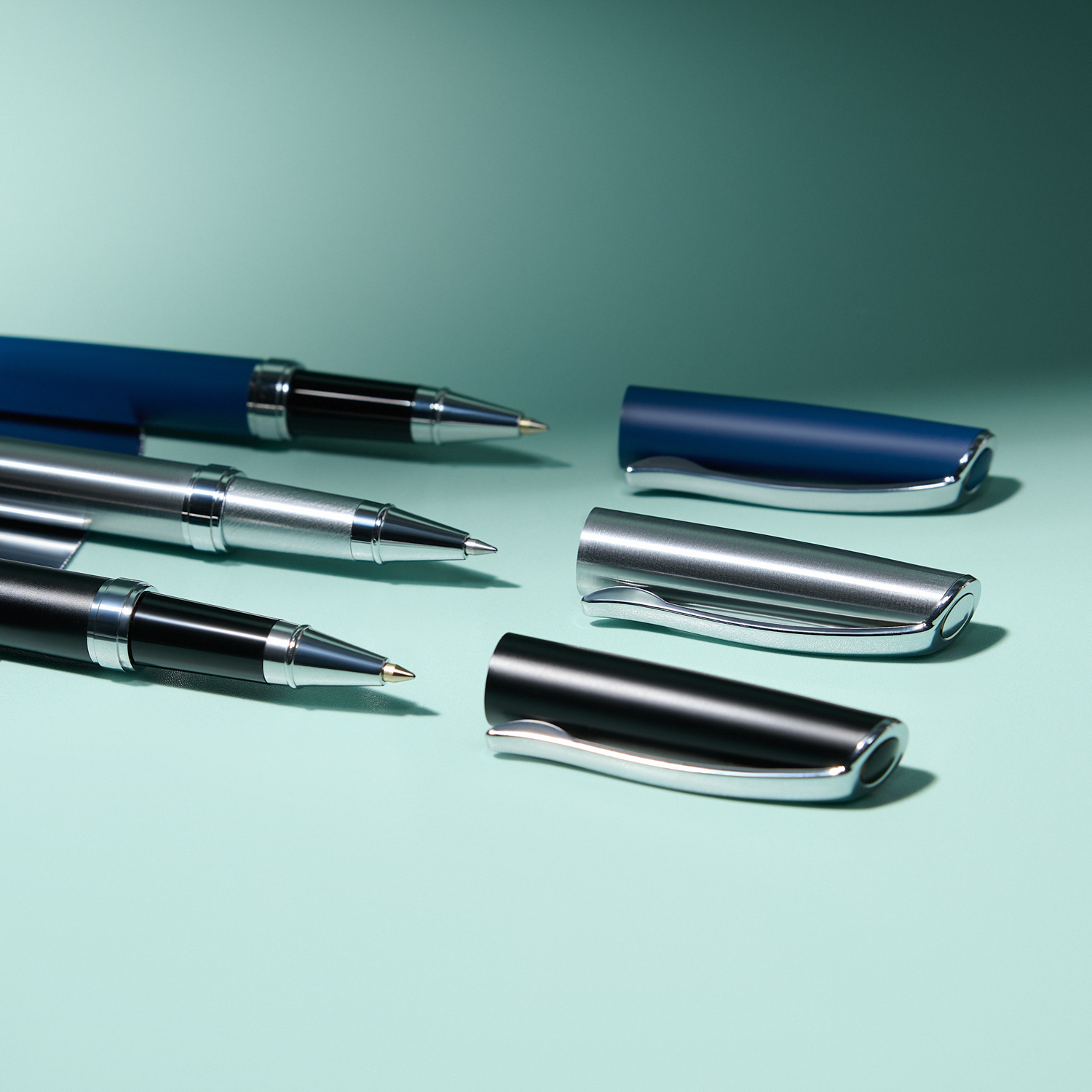 Ручка-роллер Орион (Orion), серебро / 