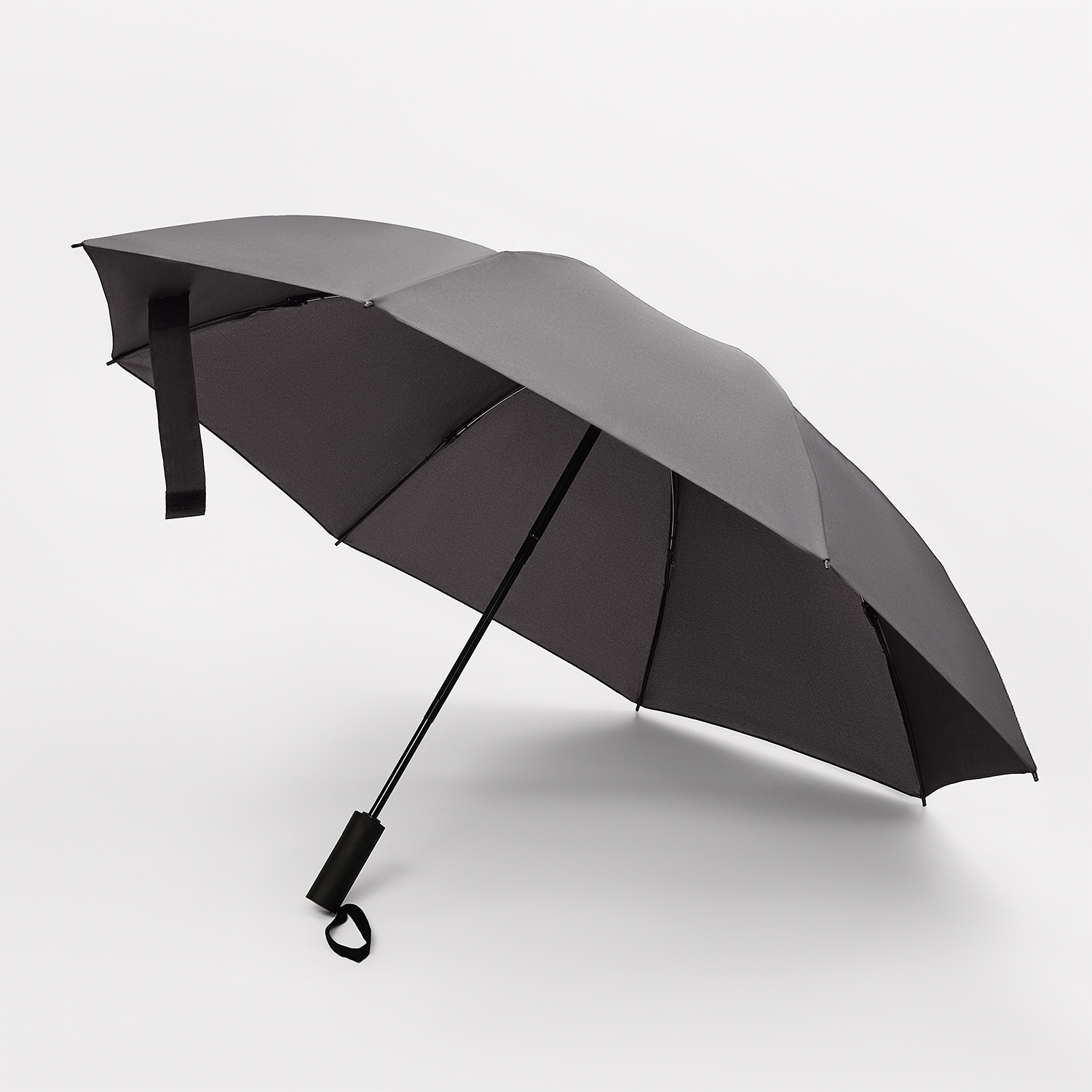 Зонт обратного сложения Olymp, серый / 