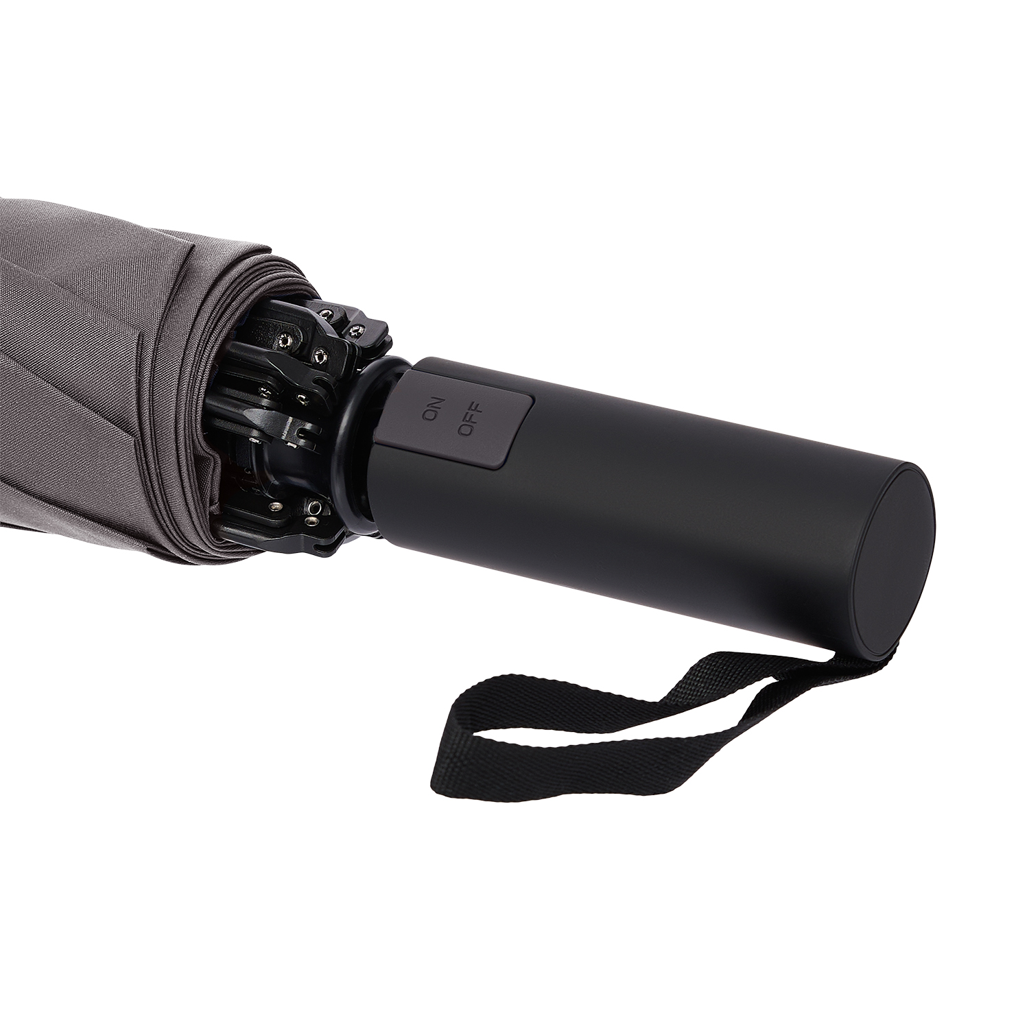 Зонт обратного сложения Olymp, серый / 