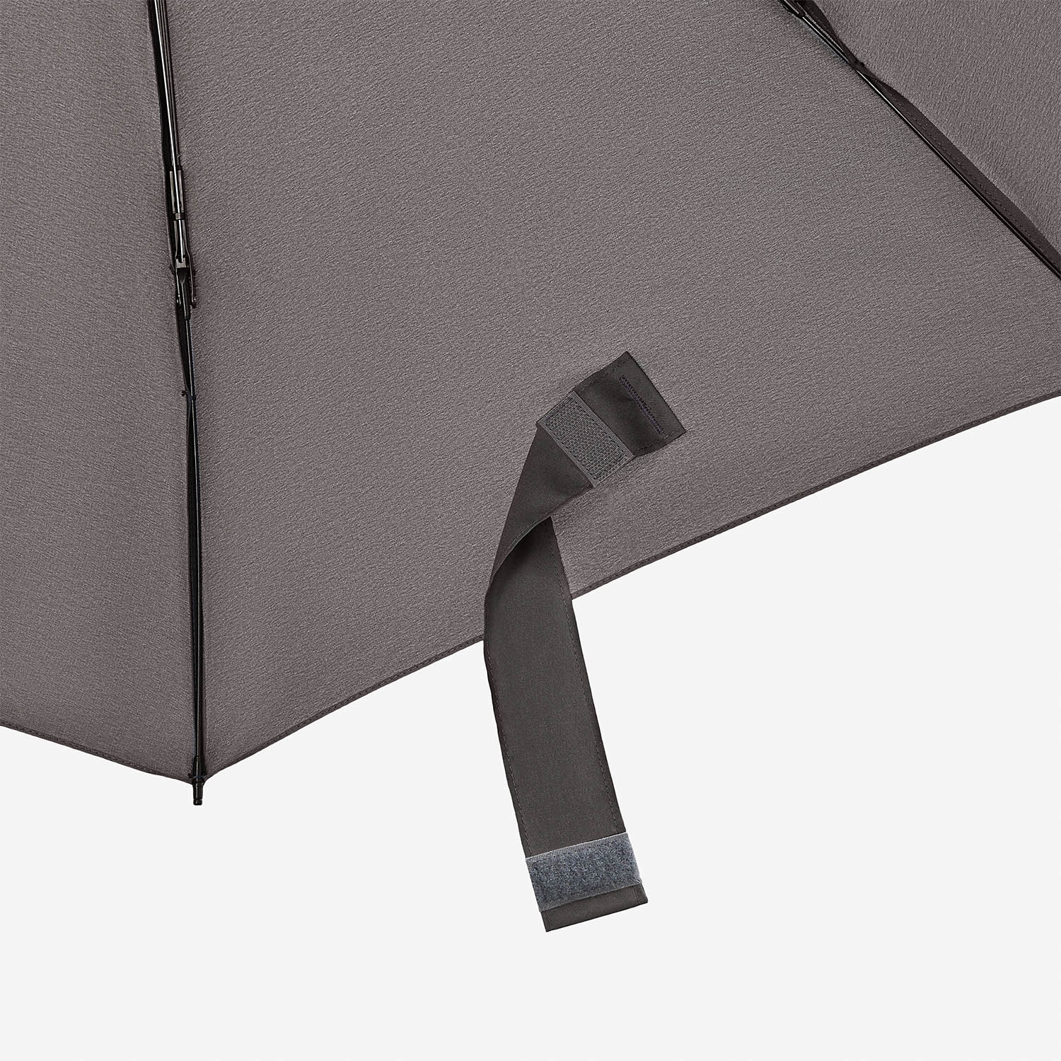 Зонт обратного сложения Olymp, серый / 