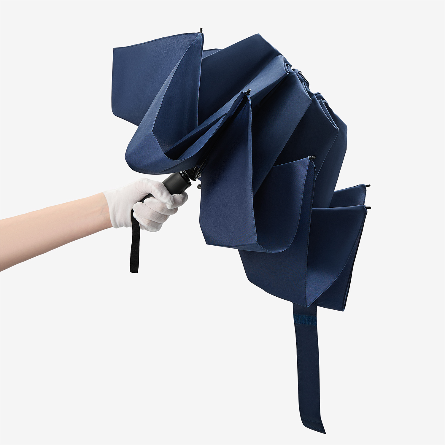 Зонт обратного сложения Olymp, синий / 