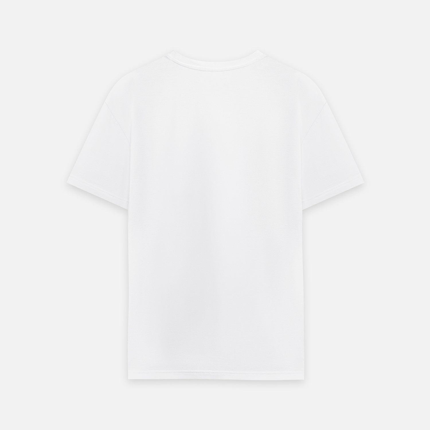 Футболка унисекс премиум AURA, 100% хлопок 200гр. белый, размер M/L / 