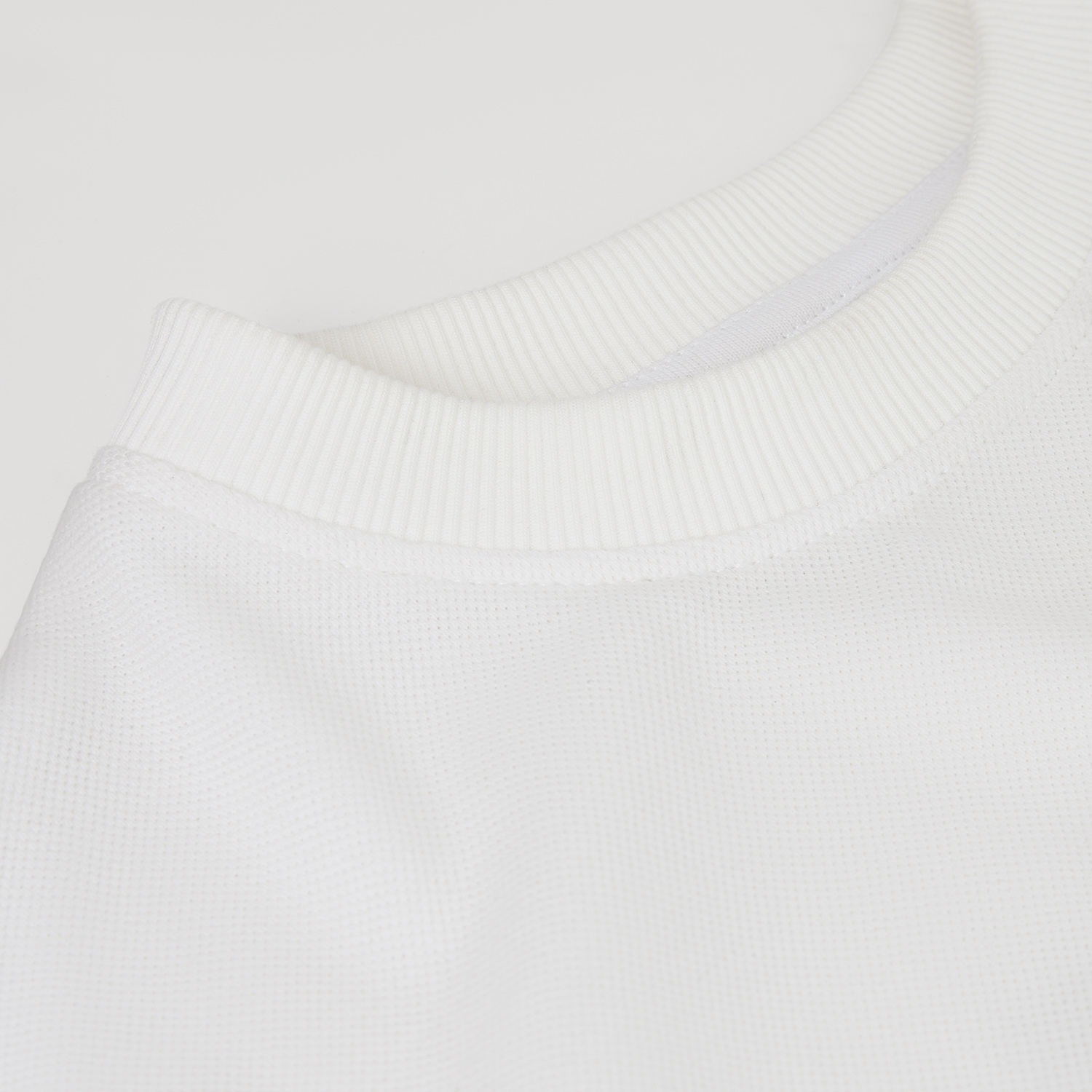 Футболка унисекс премиум AURA, 100% хлопок 200гр. белый, размер M/L / 