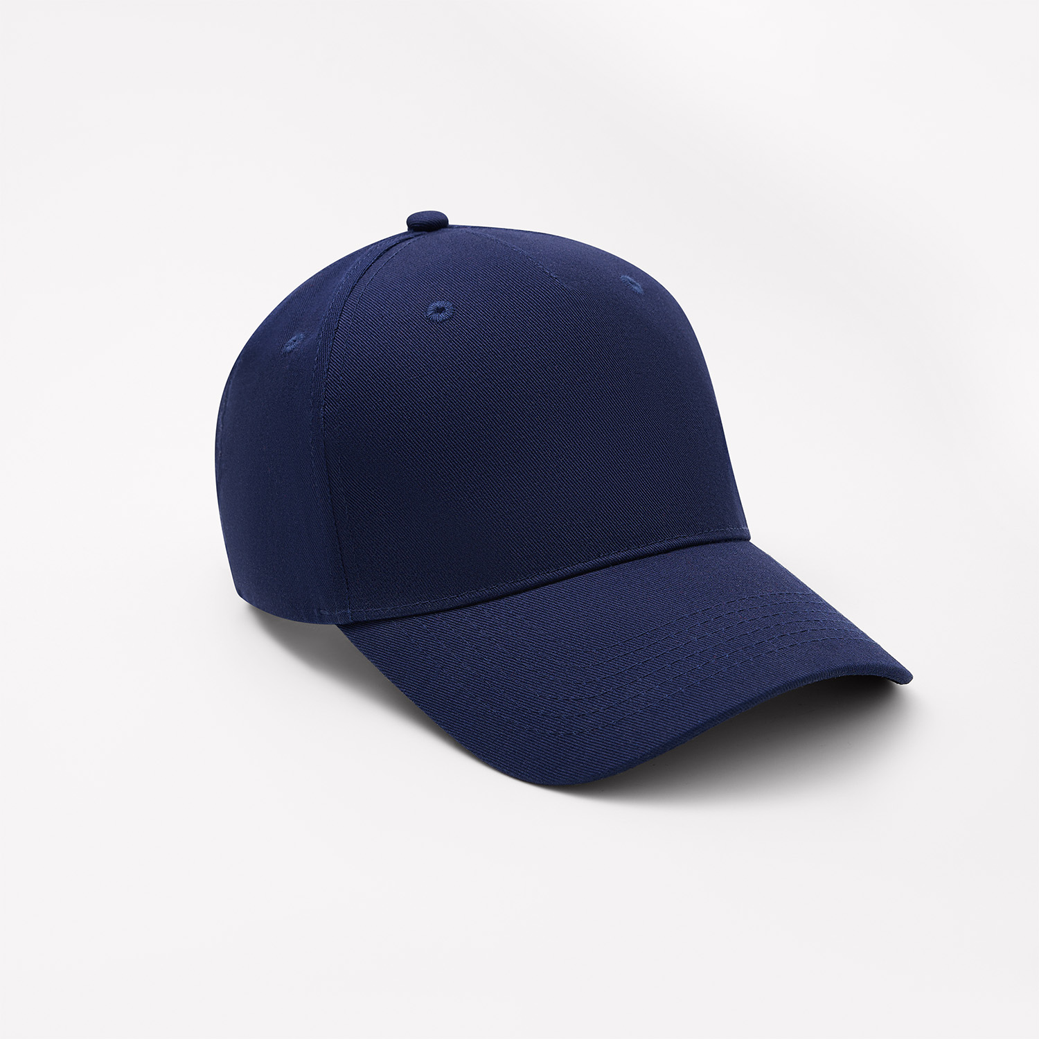 Бейсболка Фит, 5 клиньев, синий / 