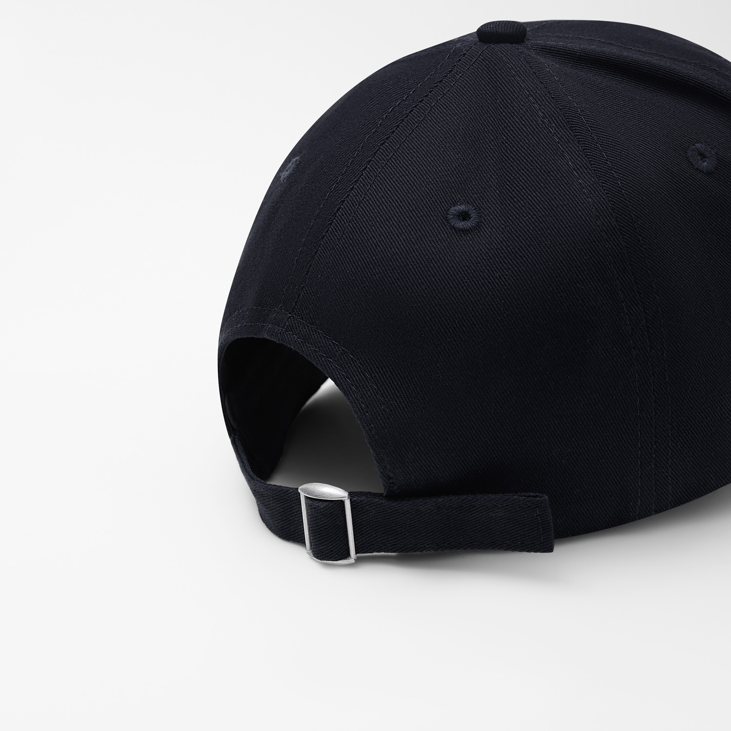 Бейсболка Фит, 5 клиньев, черный / 