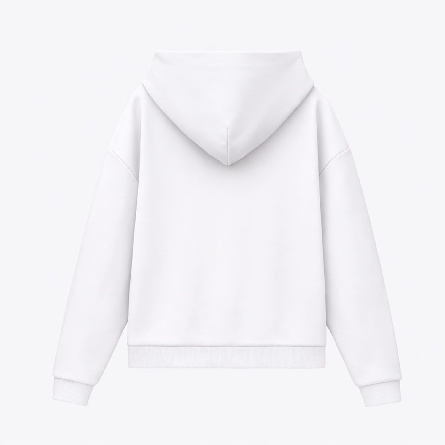 Худи релакс унисекс Баланс, с начесом, белый, размер 3XL/4XL / 