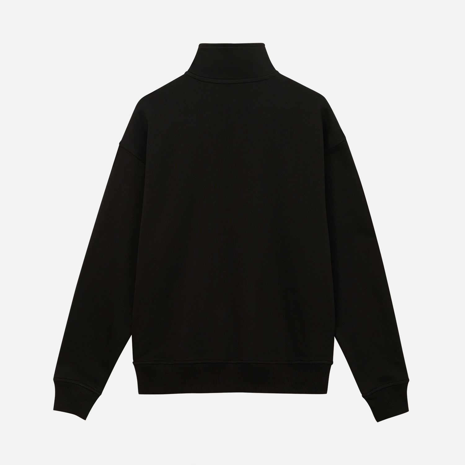 Толстовка на молнии унисекс Флоу (Flow), черная, размер 5XL/6XL / 