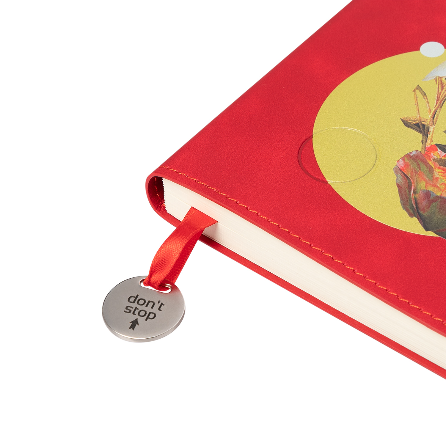 Ежедневник Верона (Verona) недатированный, красный (без упаковки, без стикера) / 