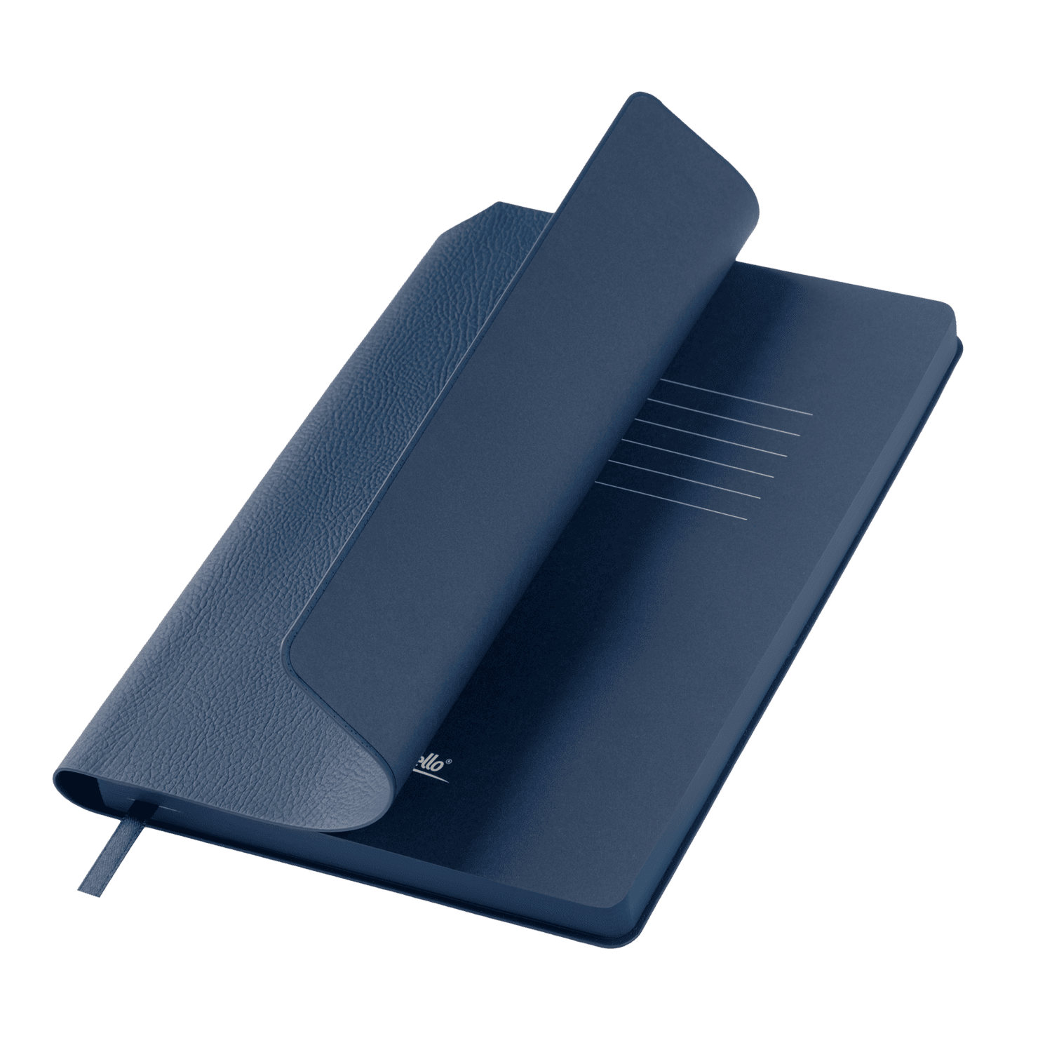 Ежедневник Молто (Molto) недатированный, синий (без упаковки, без стикера) / 