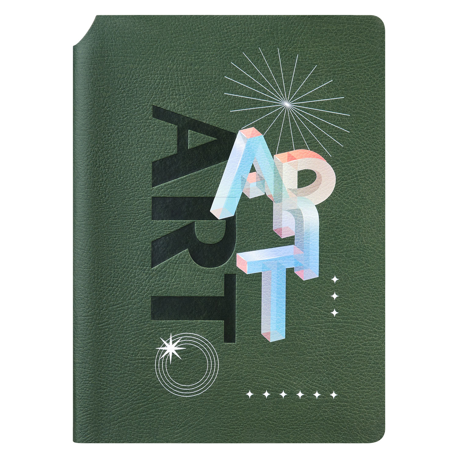 Ежедневник Молто (Molto) недатированный, черный (без упаковки, без стикера) / 