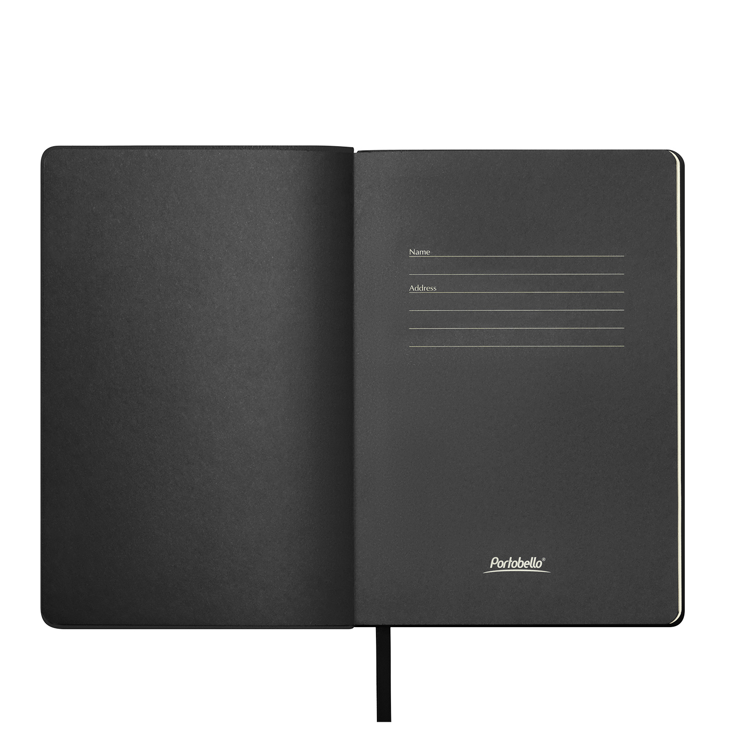 Ежедневник Молто (Molto) недатированный, черный (без упаковки, без стикера) / 