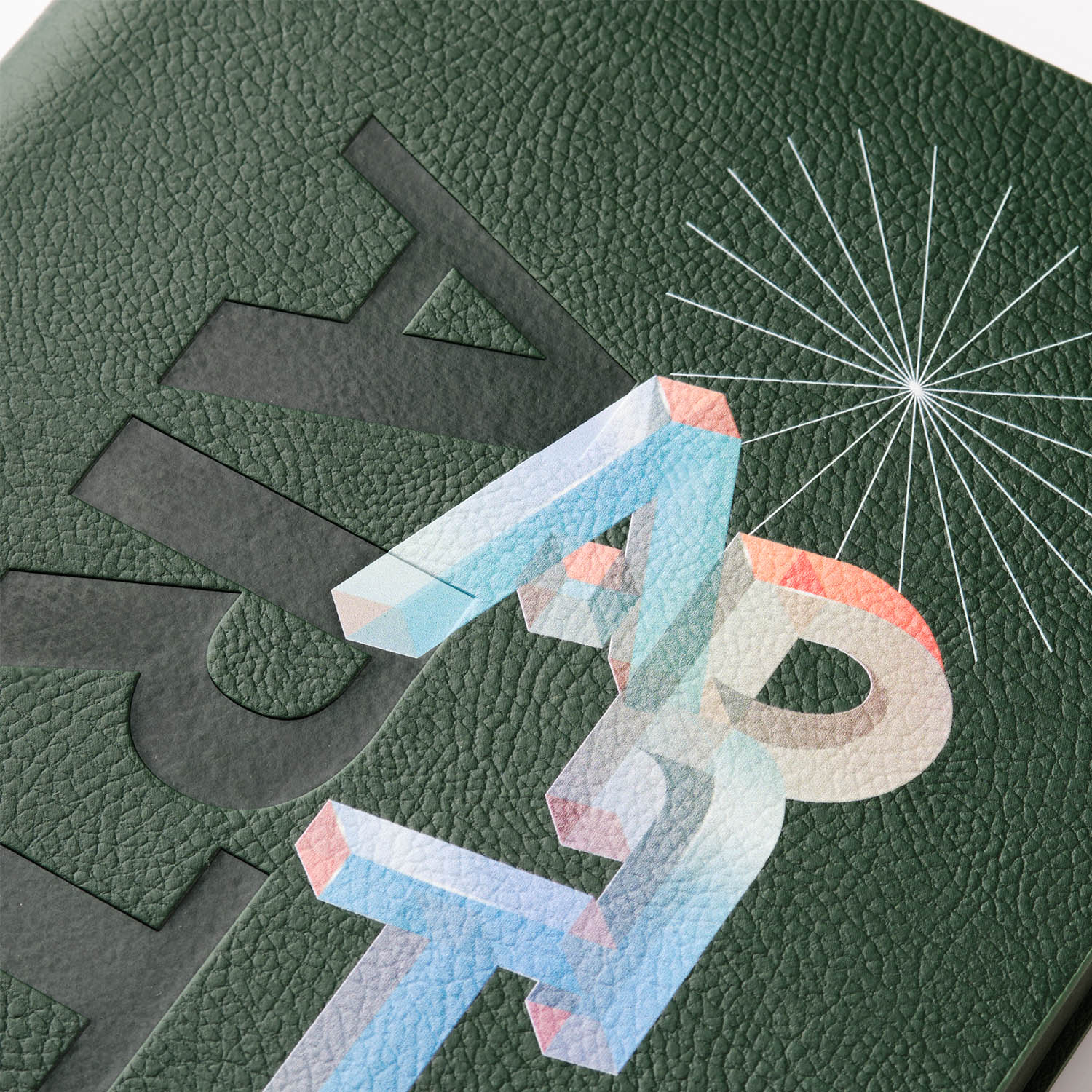 Ежедневник Молто (Molto) недатированный, зеленый (без упаковки, без стикера) / 