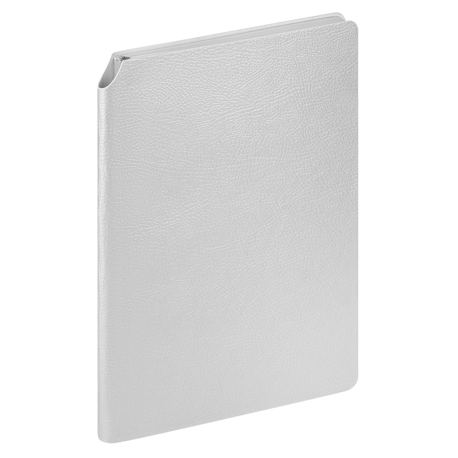 Ежедневник Молто (Molto) недатированный, серебряный (без упаковки, без стикера) / 