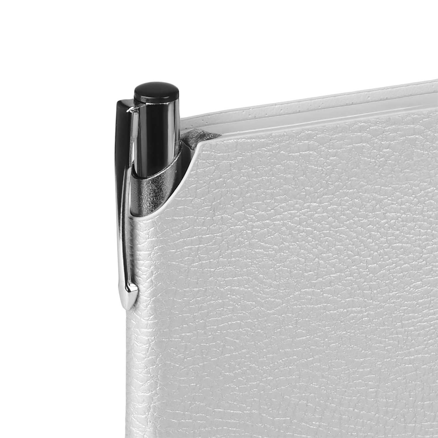 Ежедневник Молто (Molto) недатированный, серебряный (без упаковки, без стикера) / 