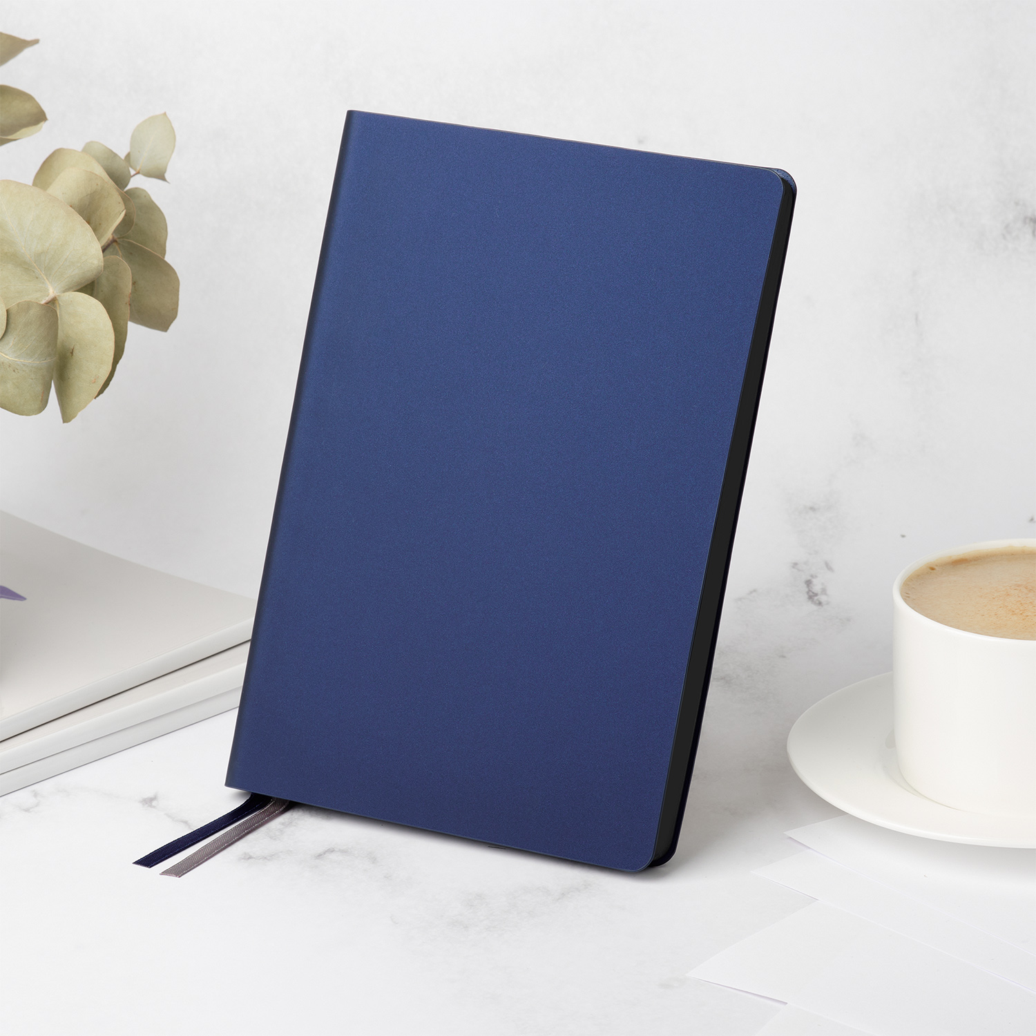 Ежедневник Мун Ривер (Moon River) недатированный, синий (без упаковки, без стикера) / 