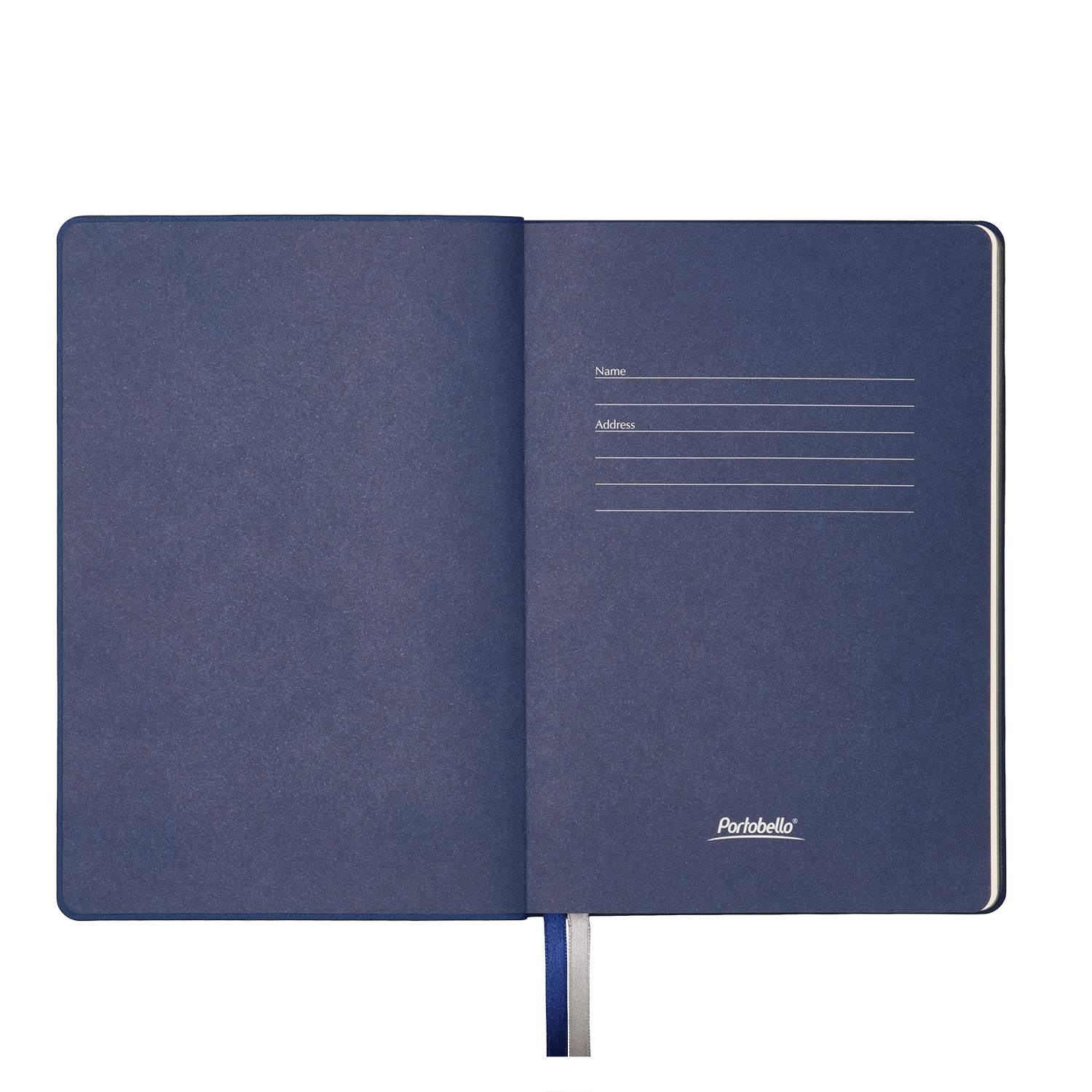 Ежедневник Мун Ривер (Moon River) недатированный, синий (без упаковки, без стикера) / 