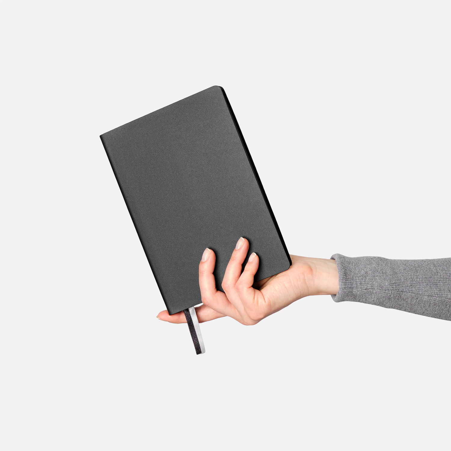 Ежедневник Мун Ривер (Moon River) недатированный, черный (без упаковки, без стикера) / 