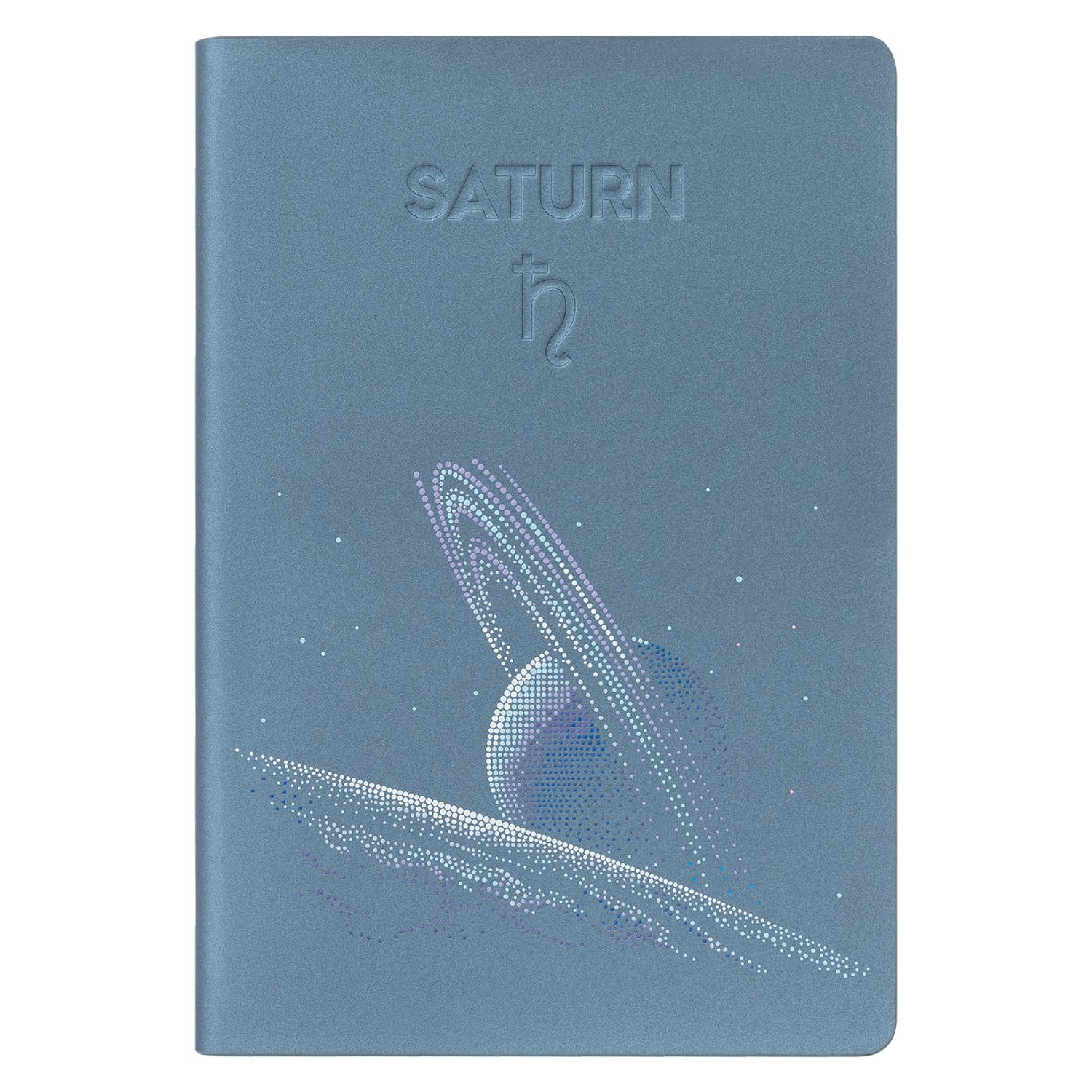 Ежедневник Мун Ривер (Moon River) недатированный, стальной (без упаковки, без стикера) / 