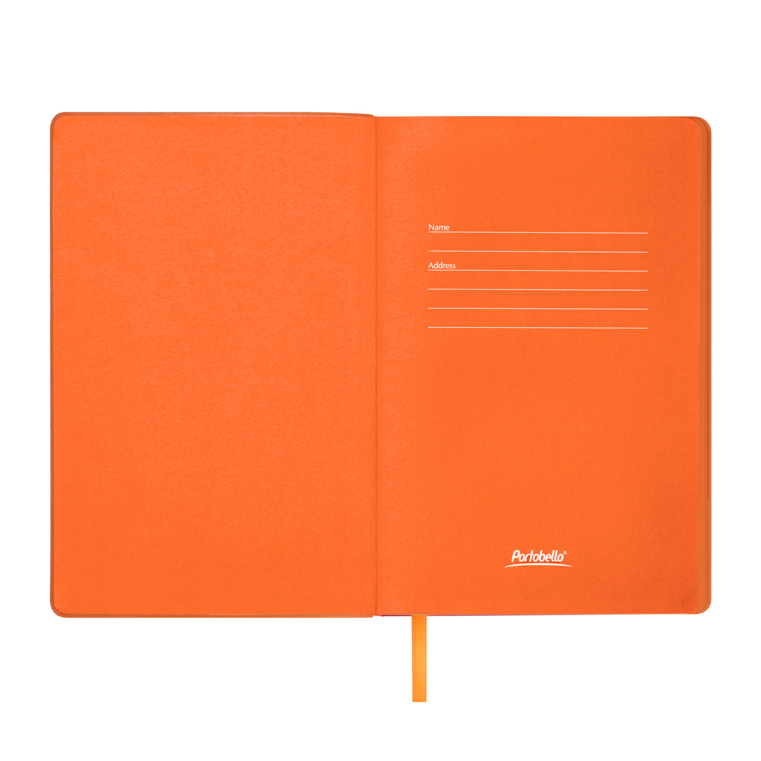 Ежедневник Латте (Latte NEW) недатированный, оранжевый/оранжевый (без упаковки, без стикера) / 