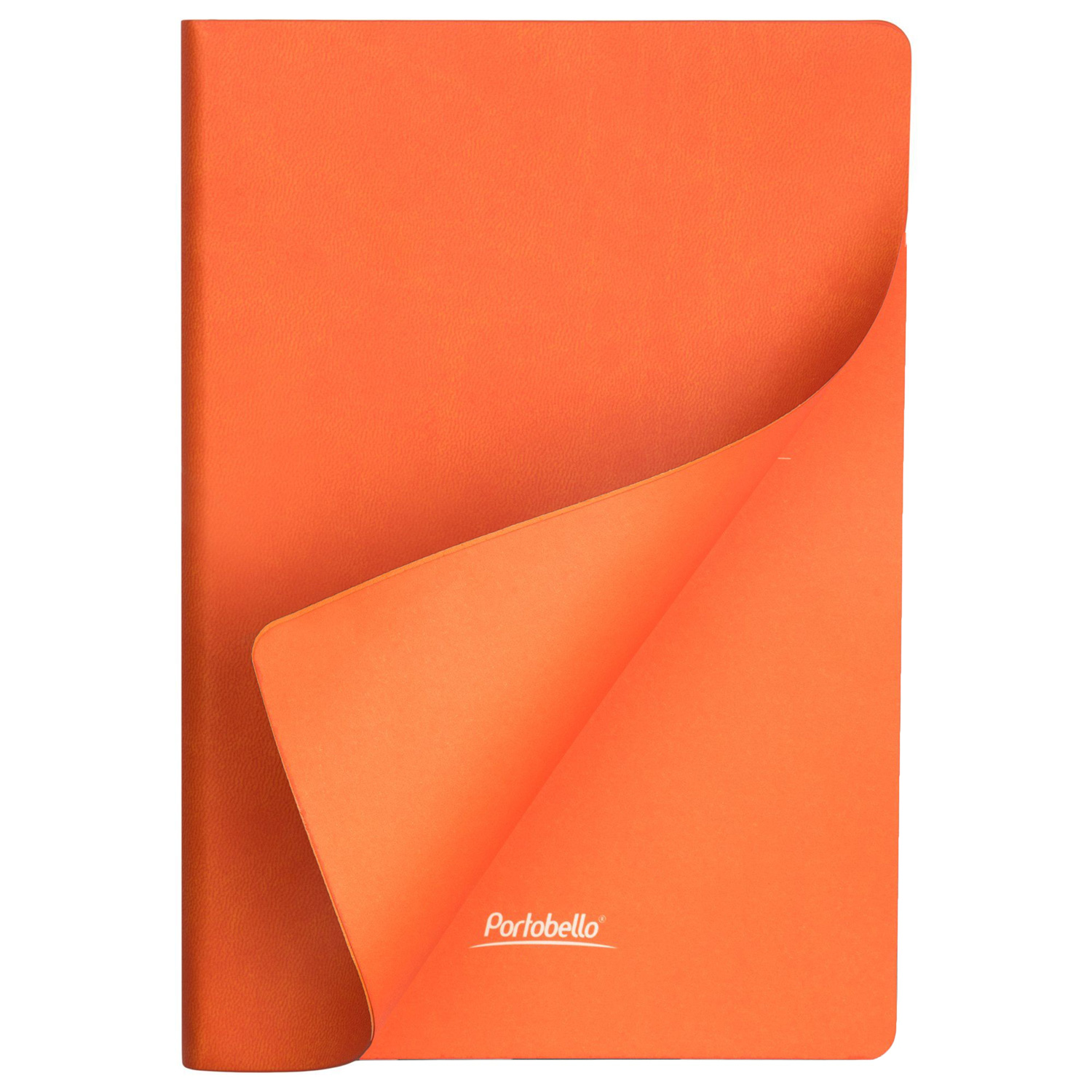 Ежедневник Латте (Latte NEW) недатированный, оранжевый/оранжевый (без упаковки, без стикера) / 