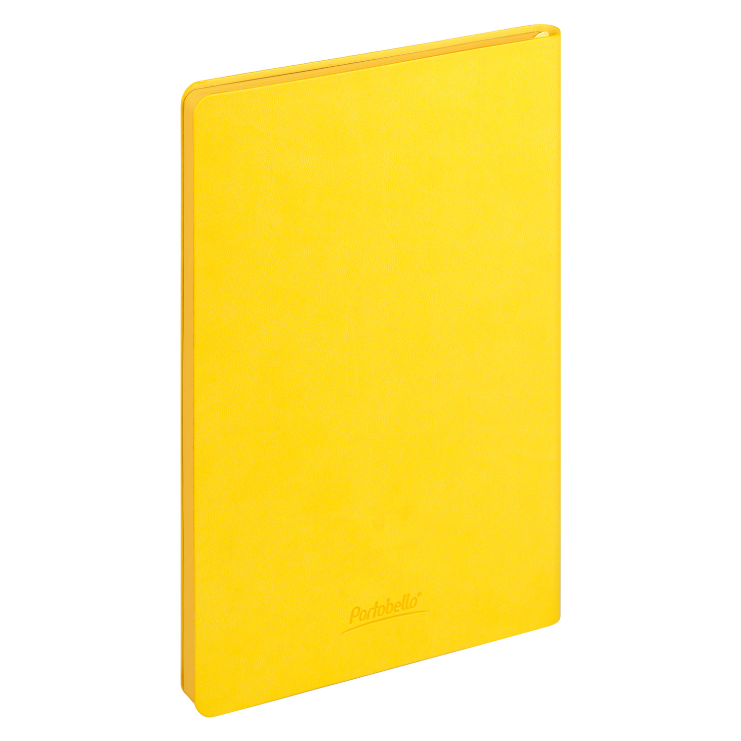 Ежедневник Латте (Latte NEW) недатированный, желтый/желтый (без упаковки, без стикера) / 