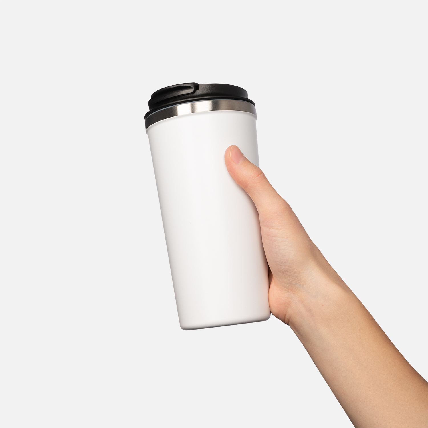 Термокружка вакуумная, Palermo, 480 ml, белая / 