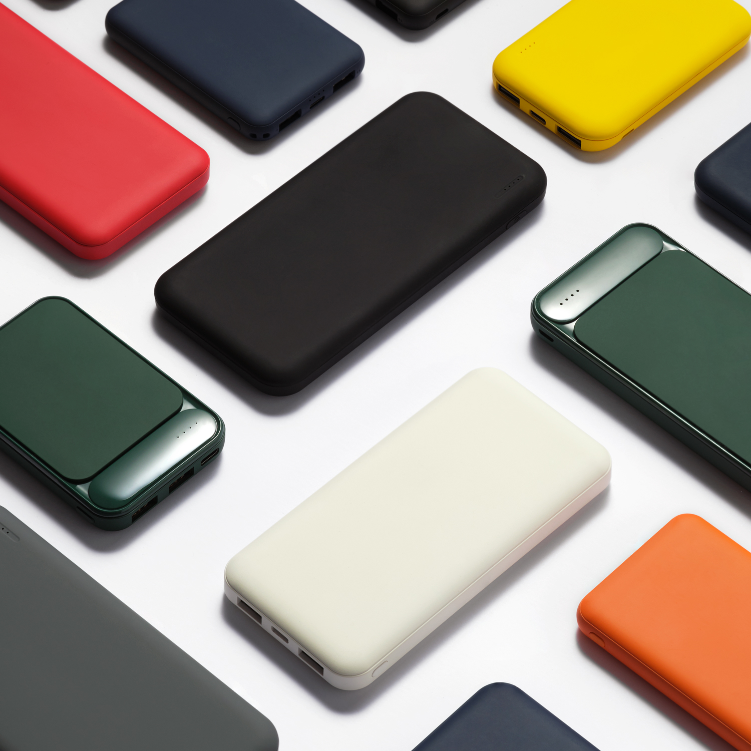 Внешний аккумулятор с подсветкой, Starlight PB, 5000 mAh, зеленый / 