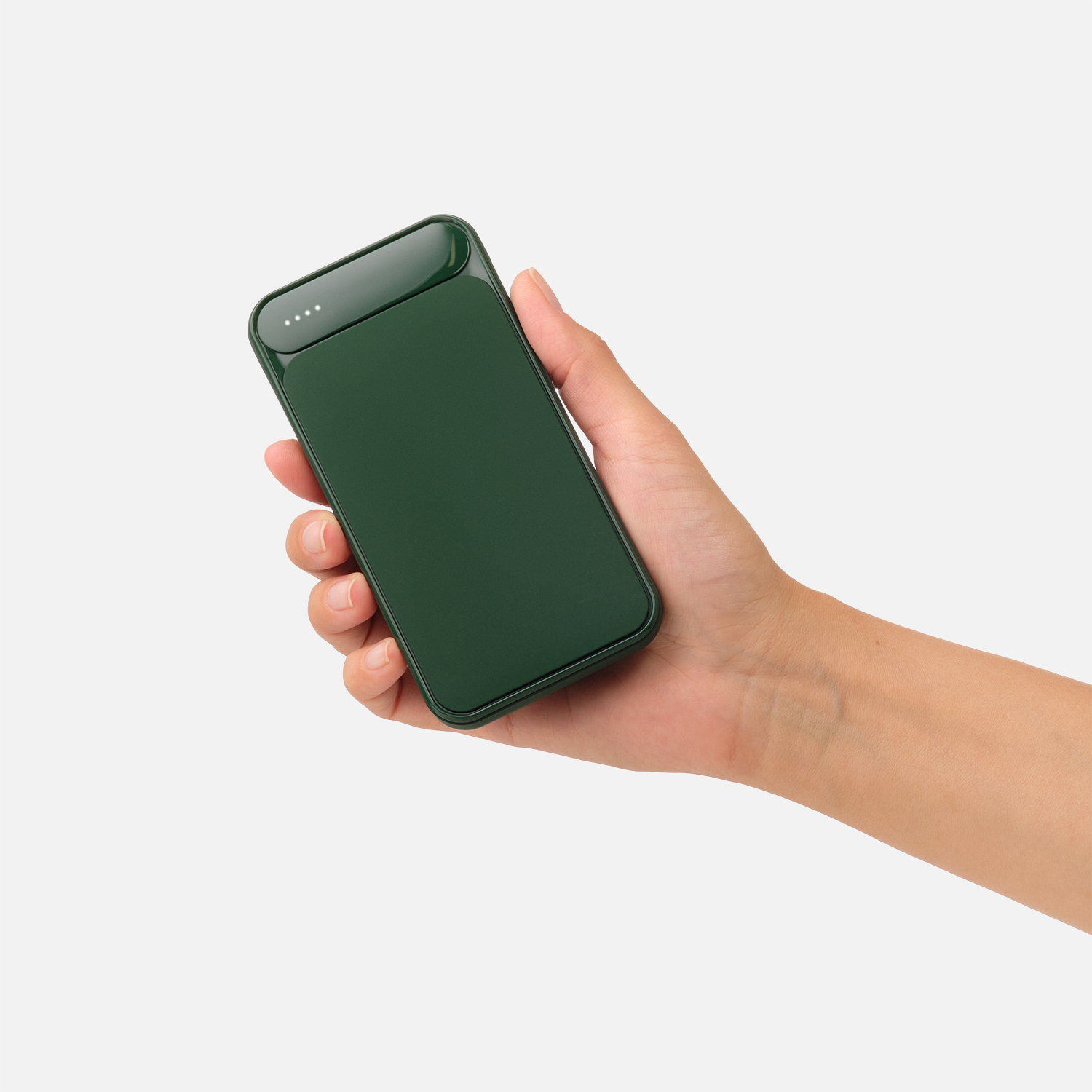 Внешний аккумулятор с подсветкой, Starlight Plus PB, 10000 mAh, зеленый / 