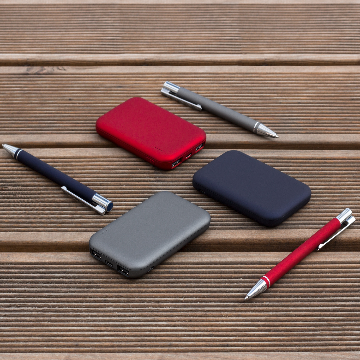 Внешний аккумулятор, Velutto, 5000 mAh, серый / 