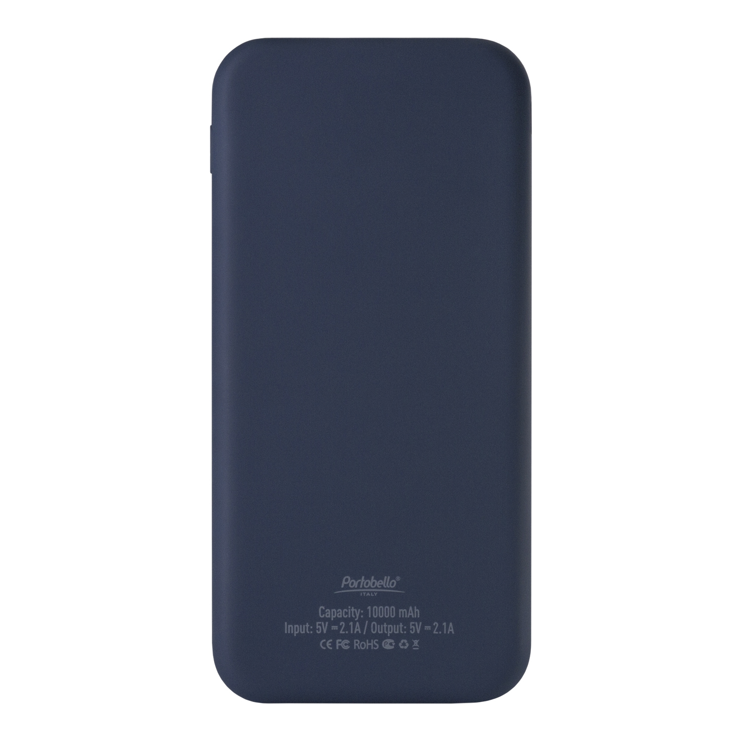 Внешний аккумулятор с подсветкой, Luce, 10000 mAh, синий / 