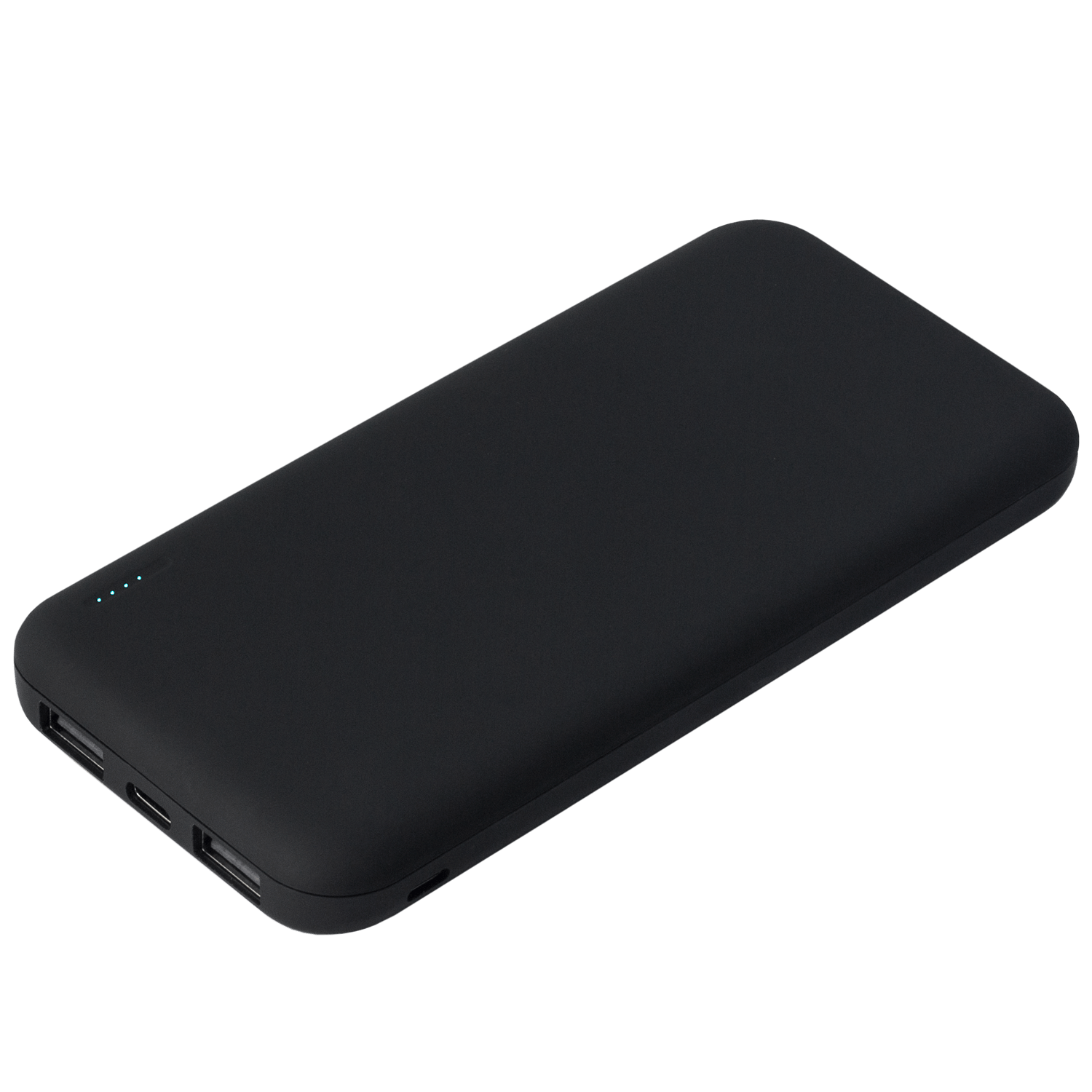 Внешний аккумулятор с подсветкой, Luce, 10000 mAh, черный / 