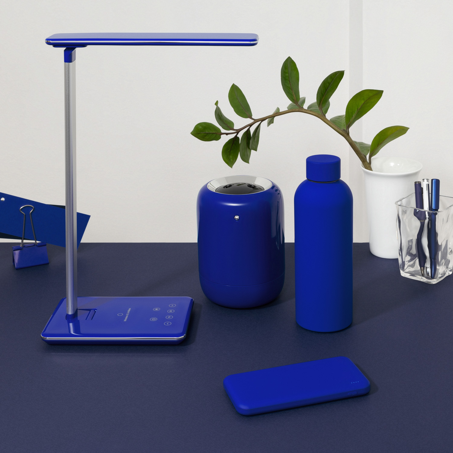 Увлажнитель с UV лампой Antibacterial Istria, Ultramarine, 1000 мл, синий глянец / 
