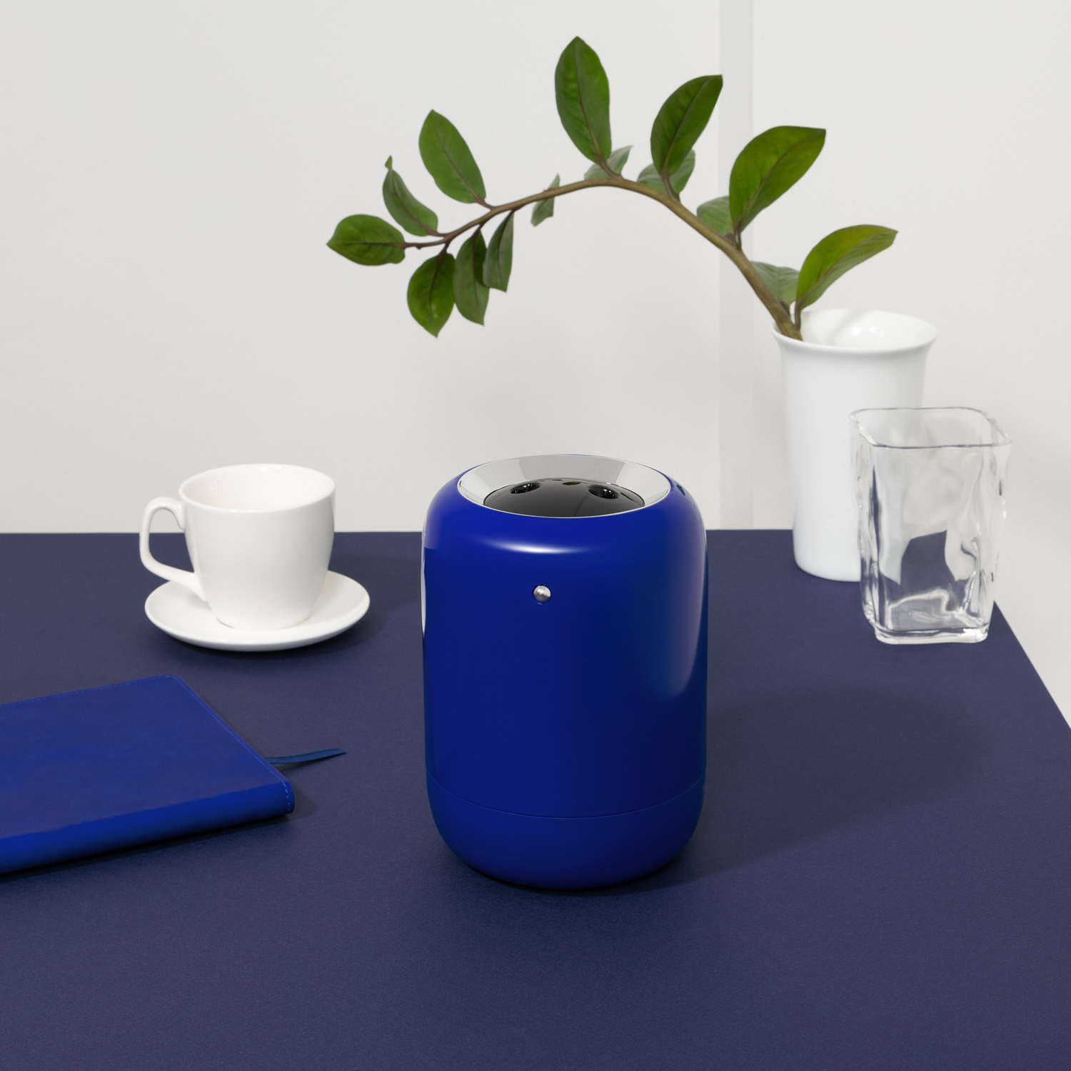 Увлажнитель с UV лампой Antibacterial Istria, Ultramarine, 1000 мл, синий глянец / 