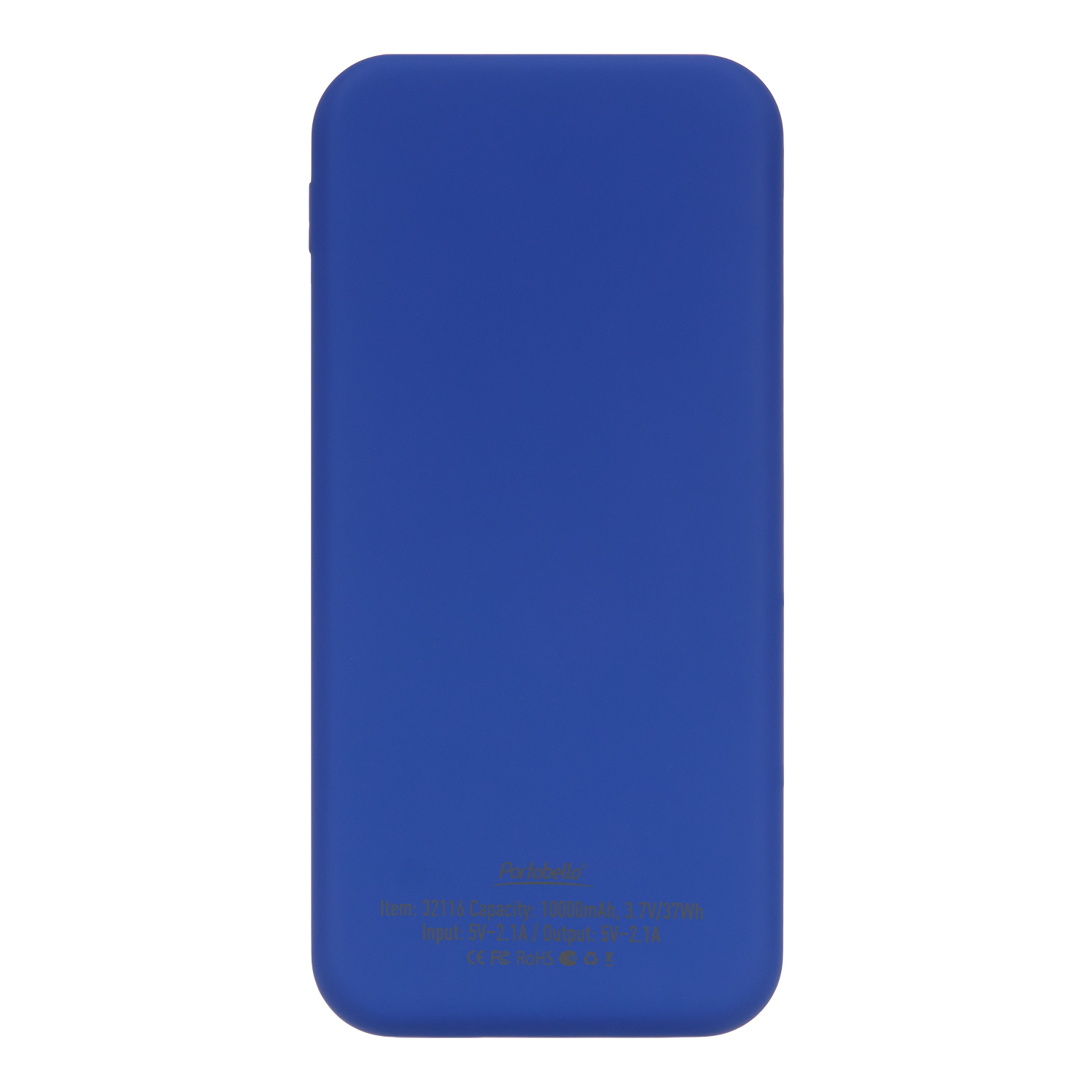 Внешний аккумулятор с подсветкой, Luce, Ultramarine, 10000 mAh, ярко-синий / 