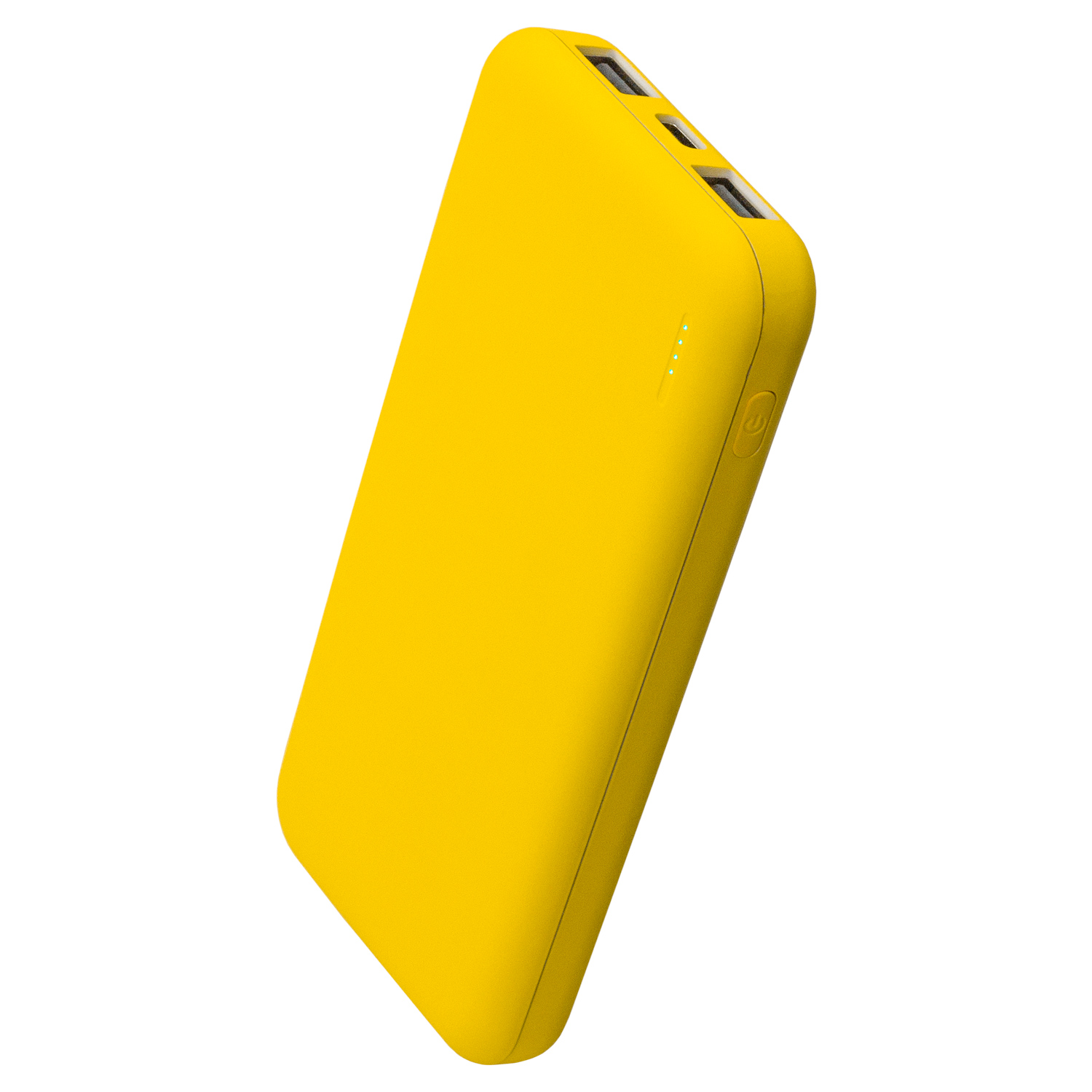 Внешний аккумулятор с подсветкой, Luce, Lemoni, 10000 mAh, желтый / 