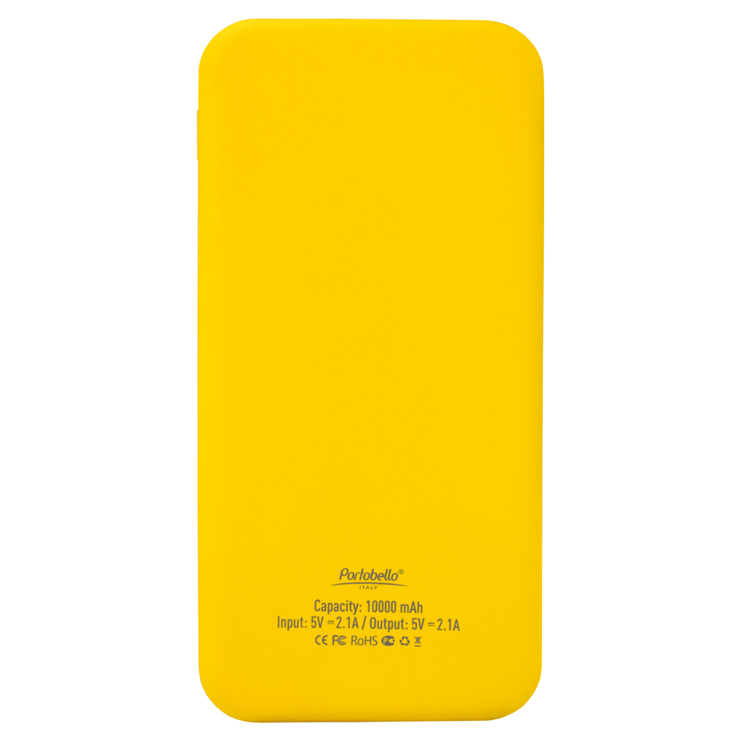 Внешний аккумулятор с подсветкой, Luce, Lemoni, 10000 mAh, желтый / 