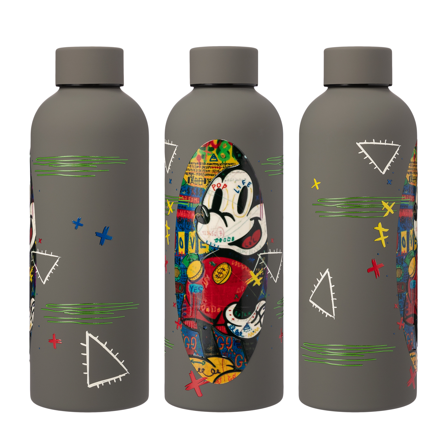 Термобутылка вакуумная герметичная, Prima, 500 ml, серая / 