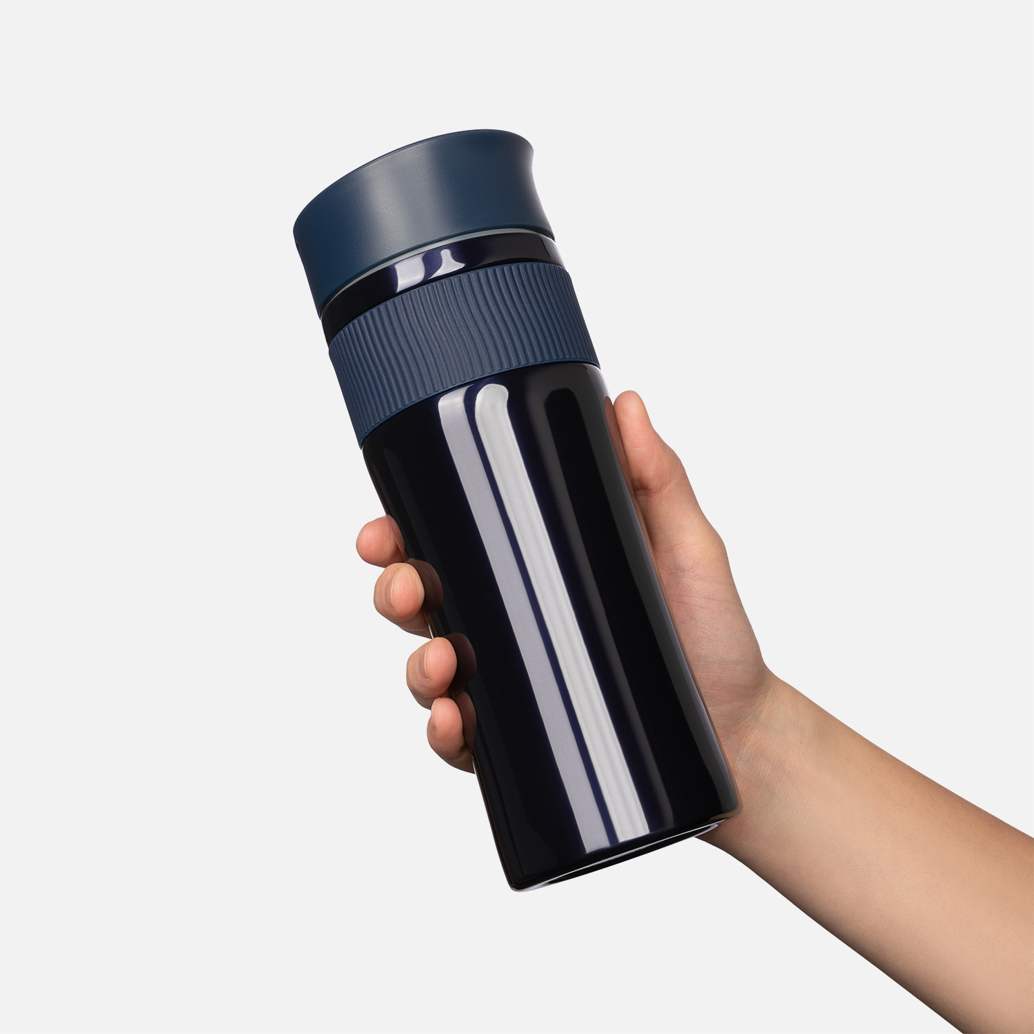 Термокружка вакуумная Polo 500 ml,  синяя / 