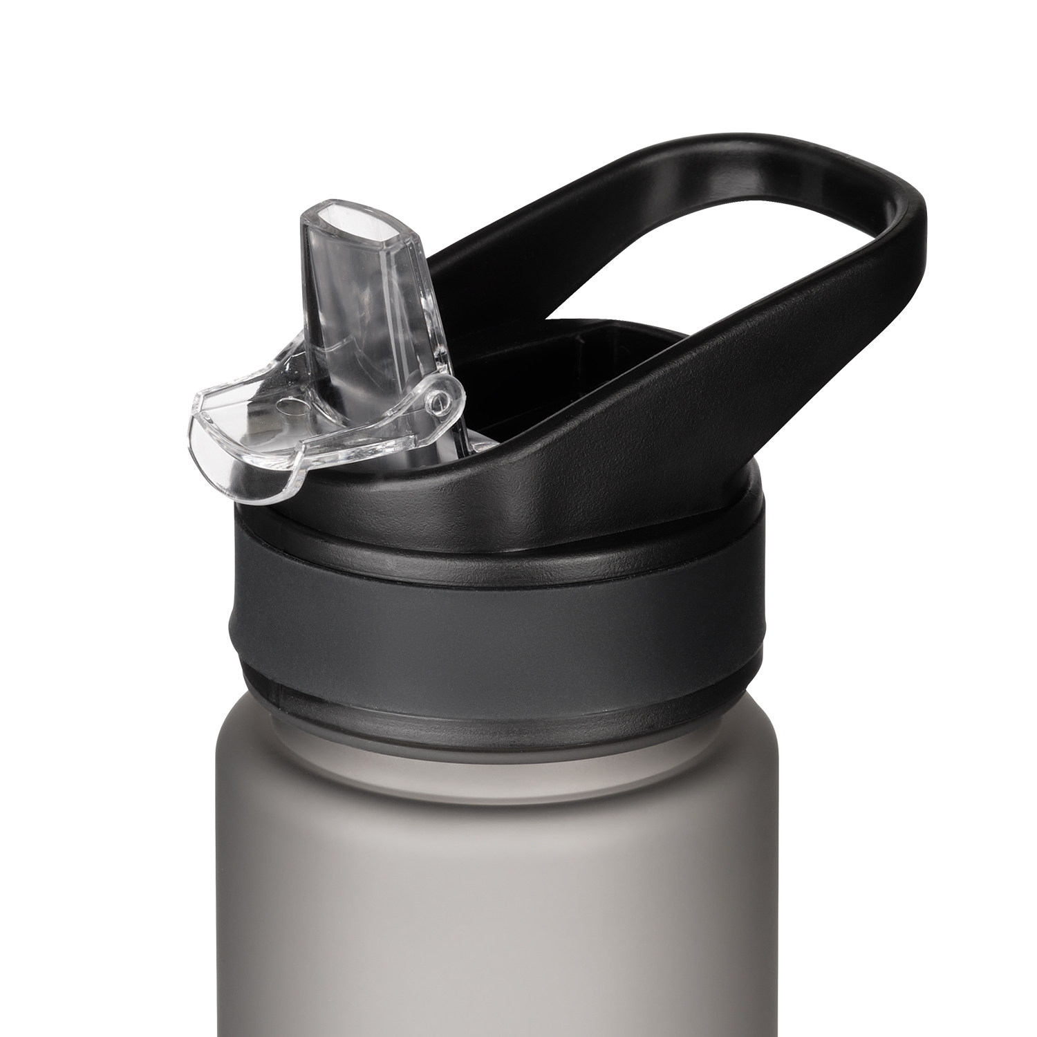 Спортивная бутылка для воды, Forza, 600 ml, черная / 