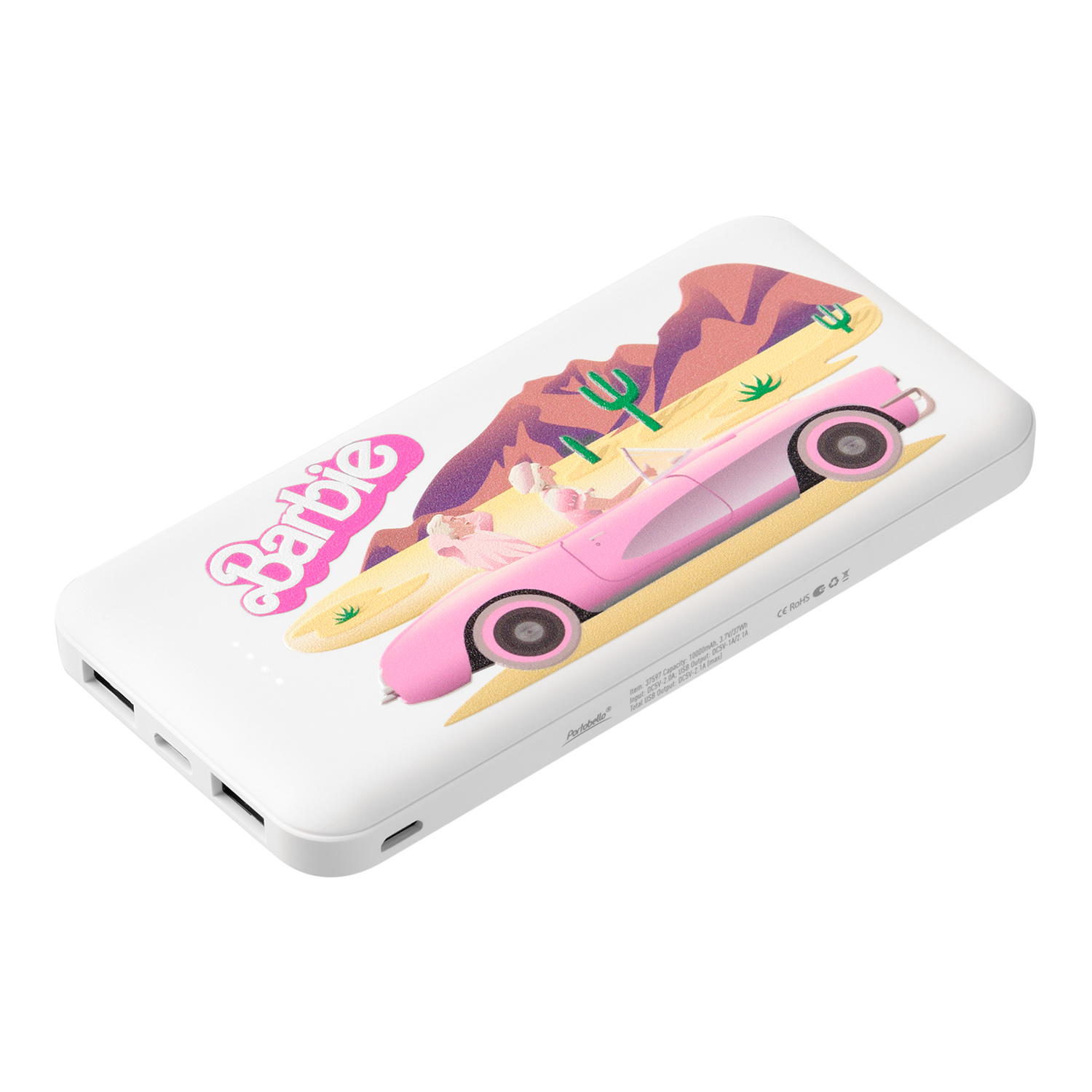 Внешний аккумулятор, Elari Plus, 10000 mAh, белый / 