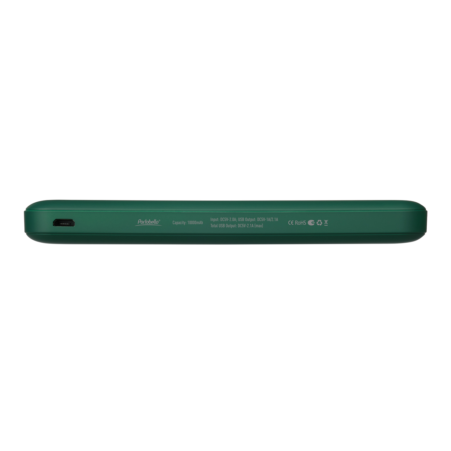 Внешний аккумулятор, Elari Plus, 10000 mAh, зеленый / 