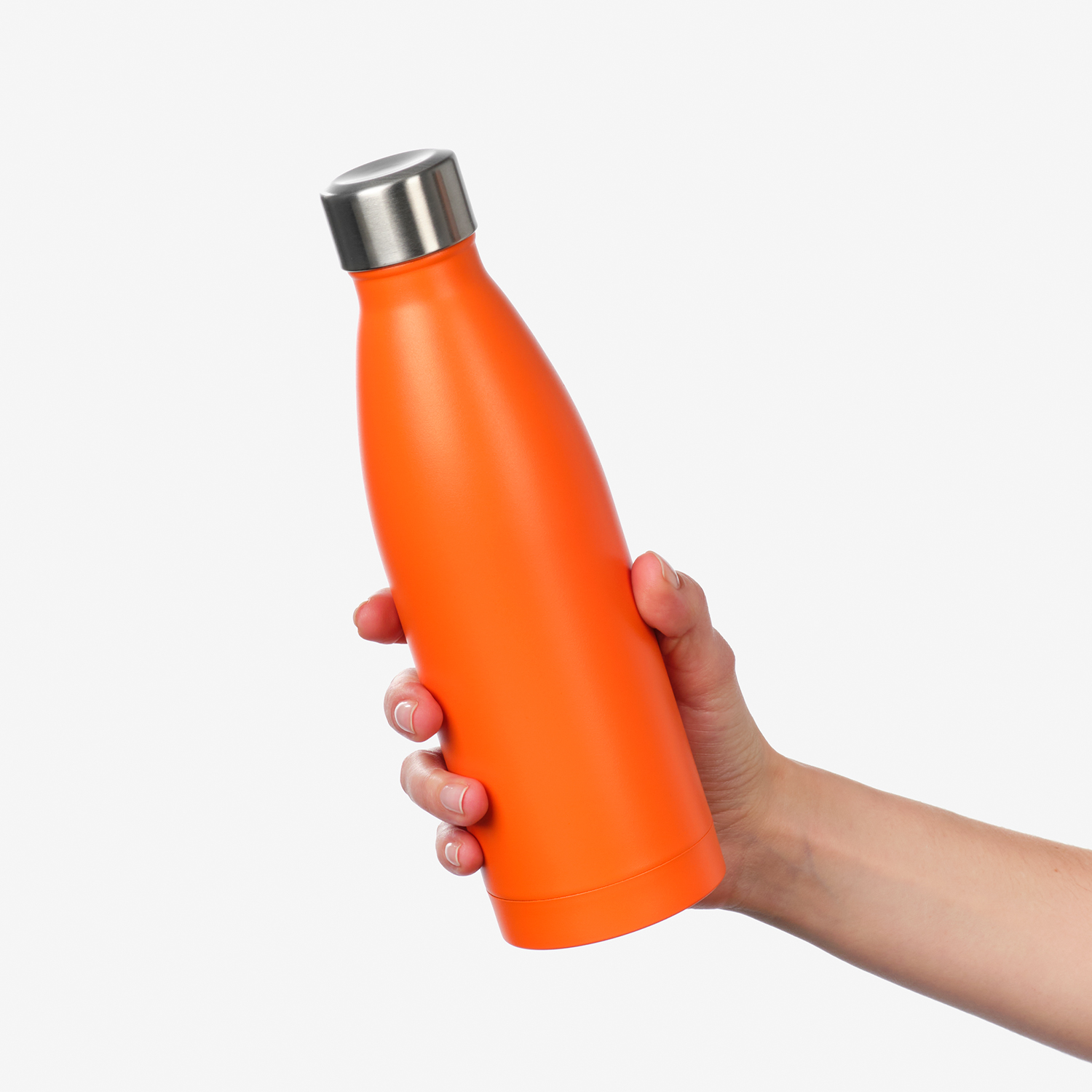 Термобутылка вакуумная герметичная, Fresco, 500 ml, оранжевая / 