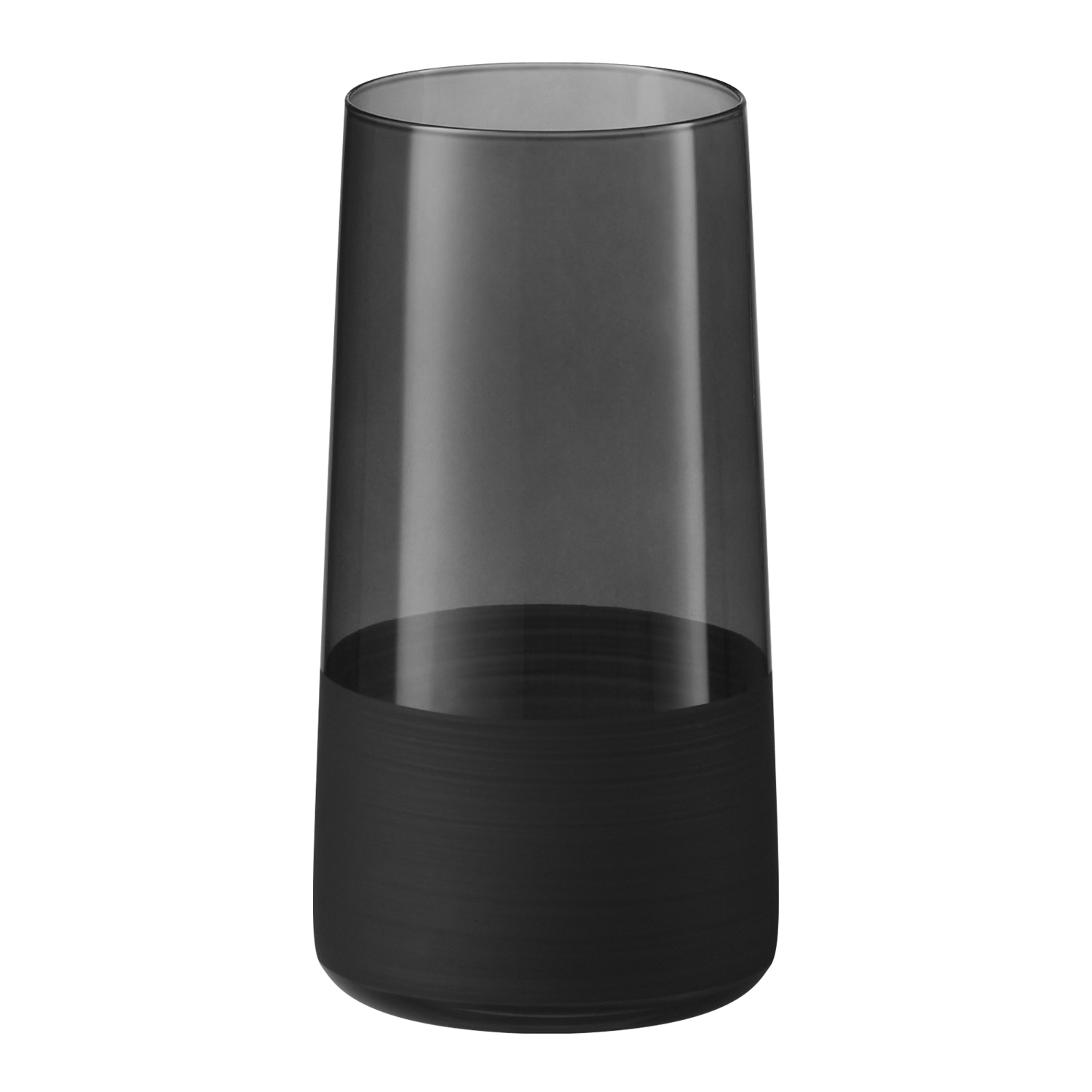 Стакан для воды высокий, Black Edition, 540 ml, черный / 