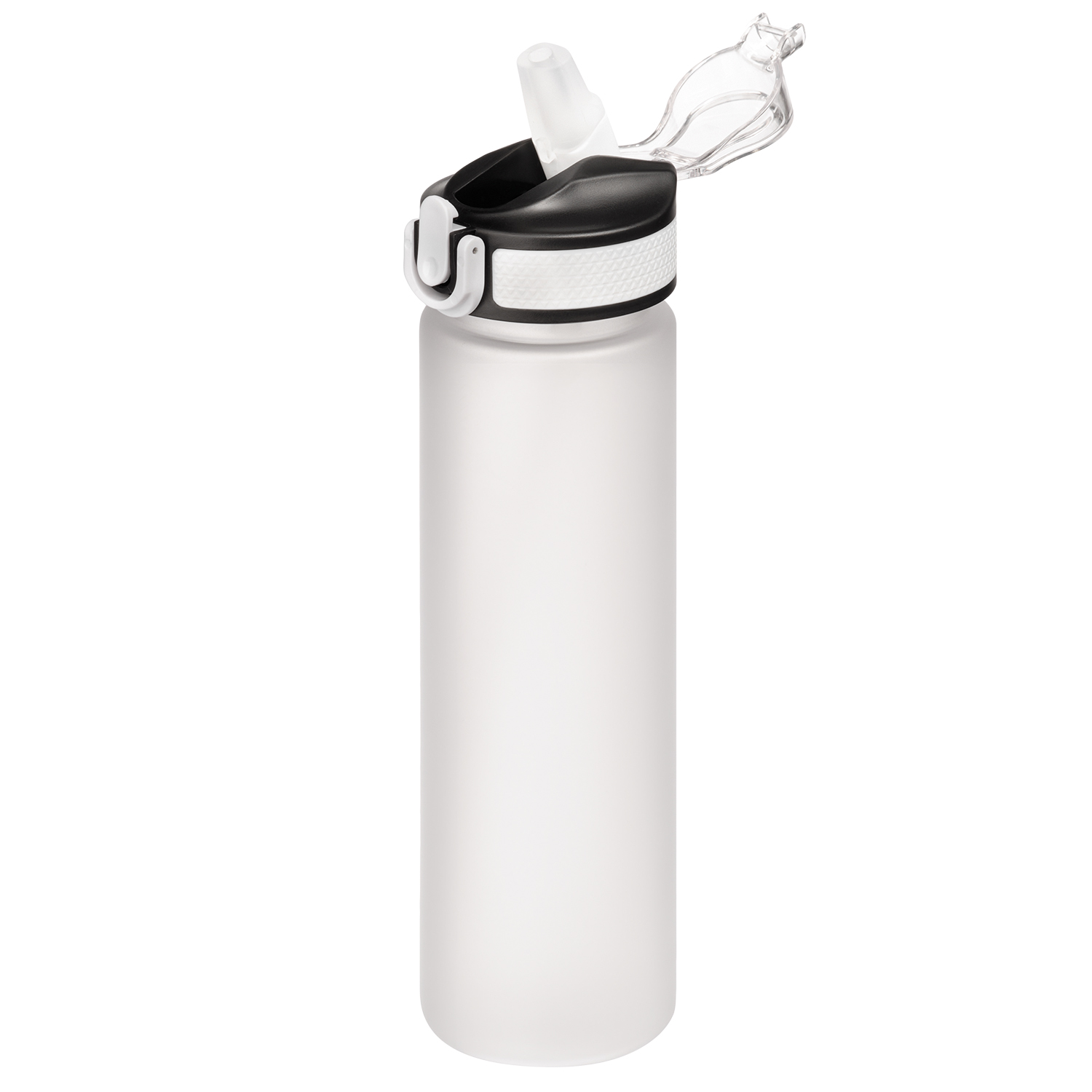 Спортивная бутылка для воды, Flip, 700 ml, белая / 