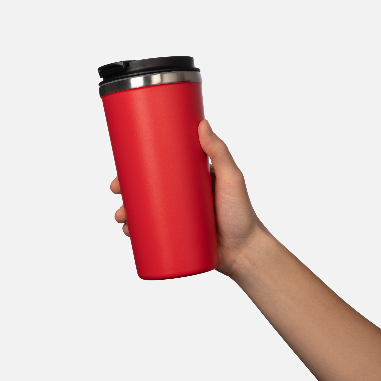 Термокружка вакуумная, Palermo, 480 ml, красная / 